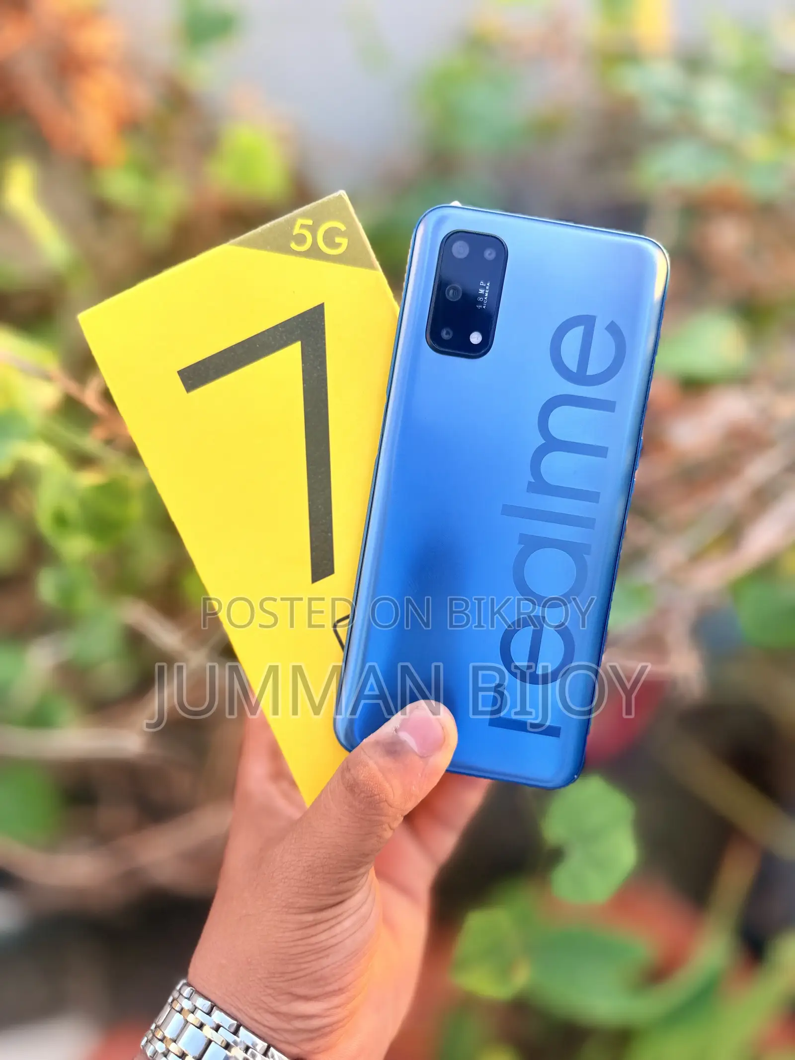 New Realme 7 5G 128 GB Silver
