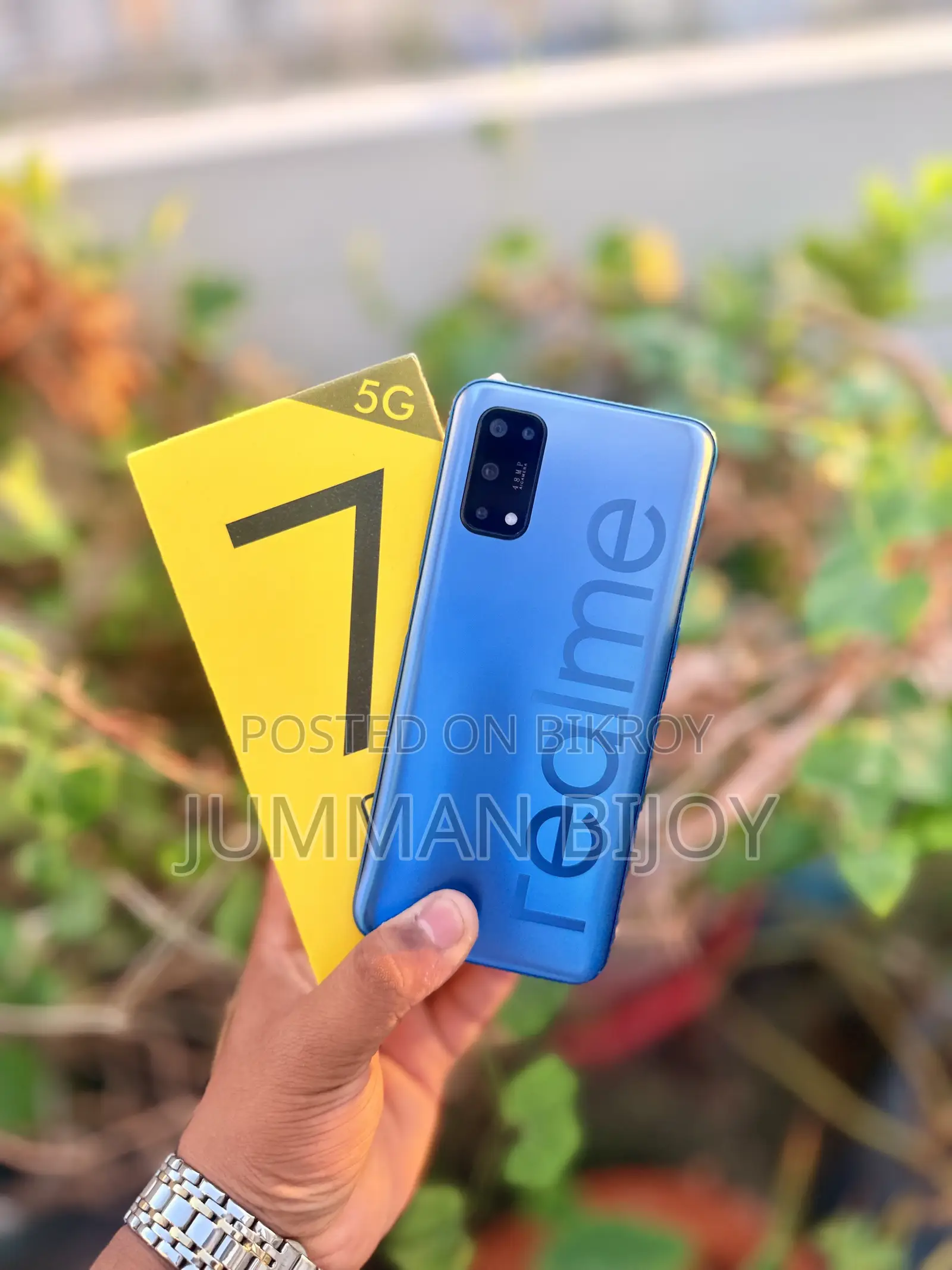 New Realme 7 5G 128 GB Silver