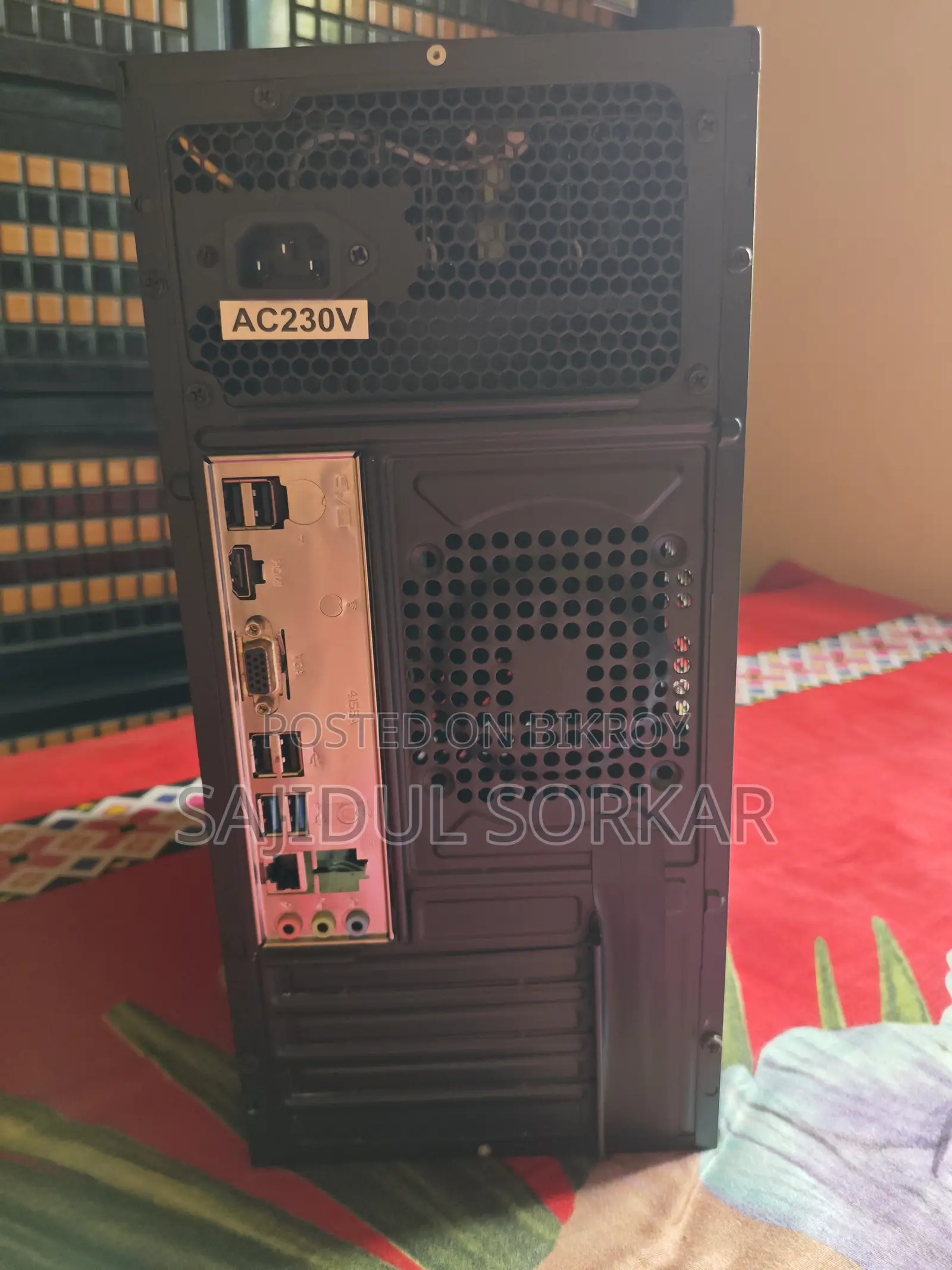 Desktop Computer HP EliteDesk 705 G3 8GB Intel Core i5 SSD 256GB