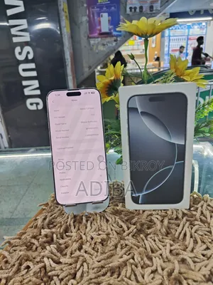New Apple iPhone 16 Pro Max 256 GB Silver