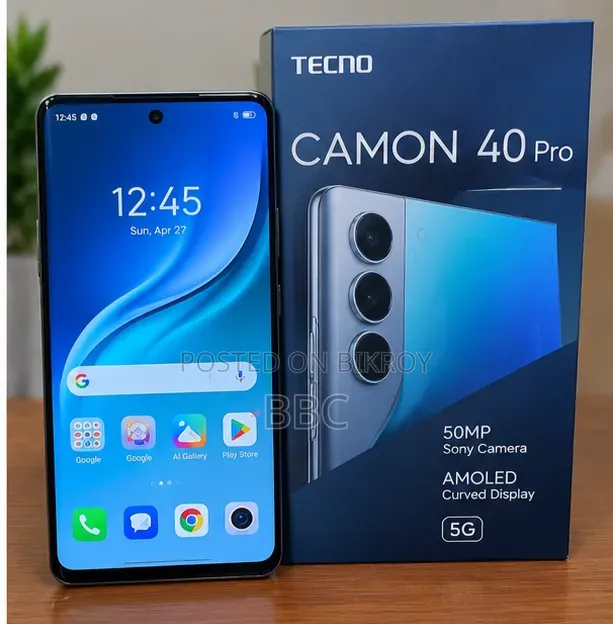 Tecno Camon 40 256 GB Black