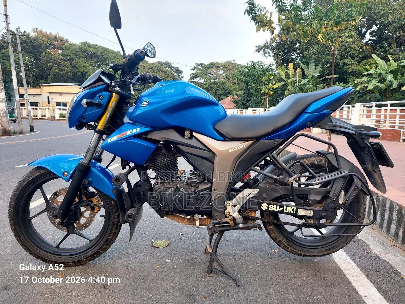 Suzuki Gixxer 2022 Blue