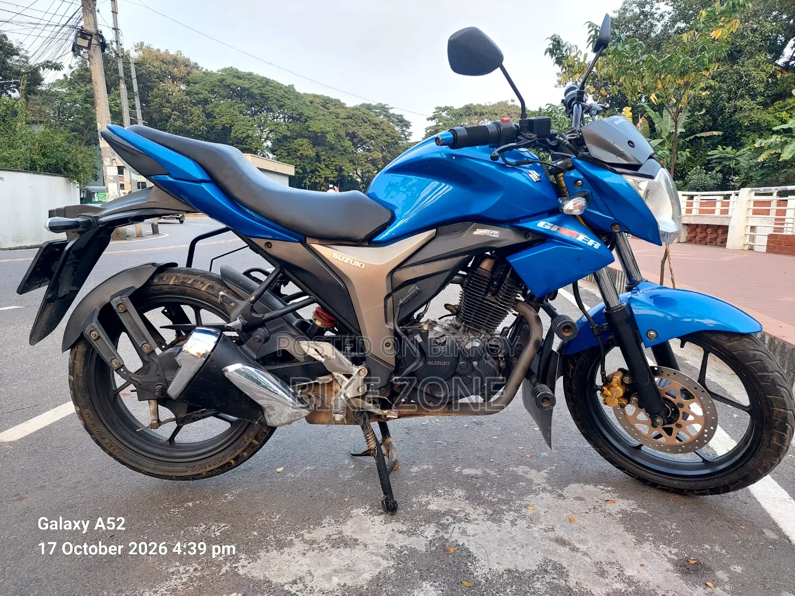 Suzuki Gixxer 2022 Blue