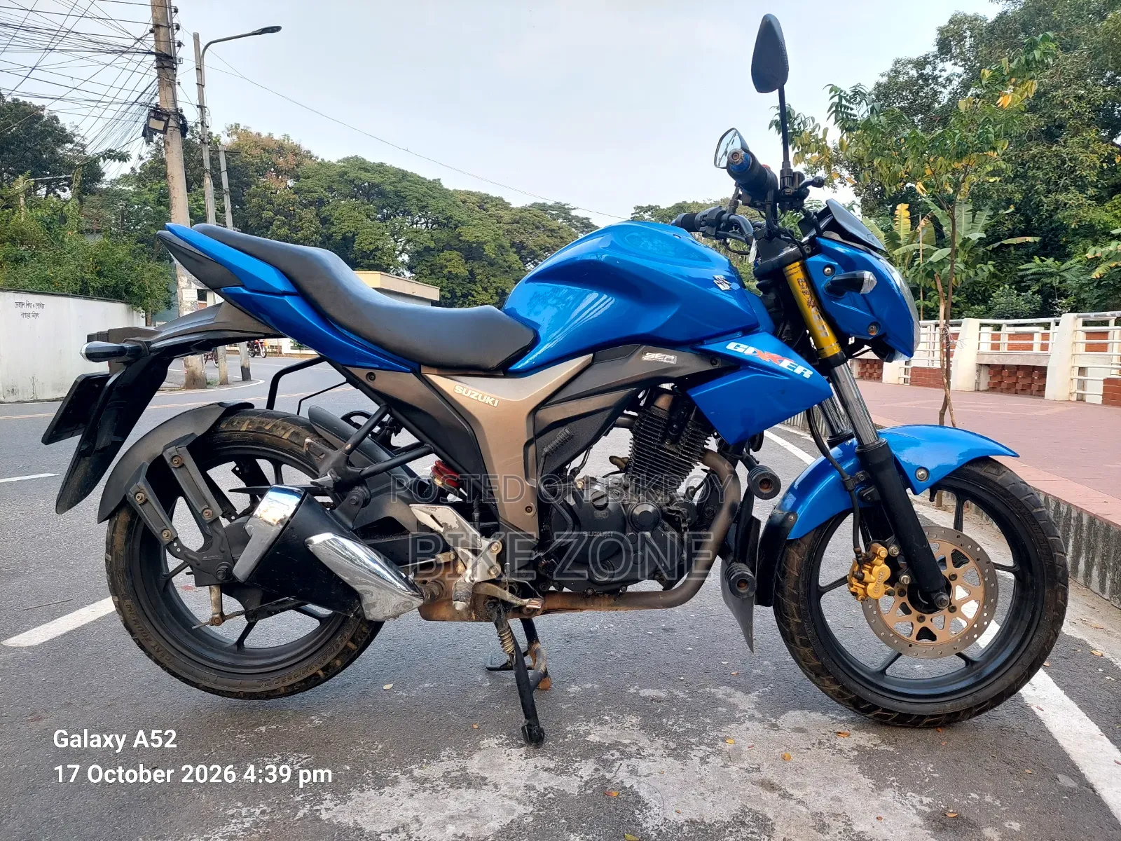 Suzuki Gixxer 2022 Blue