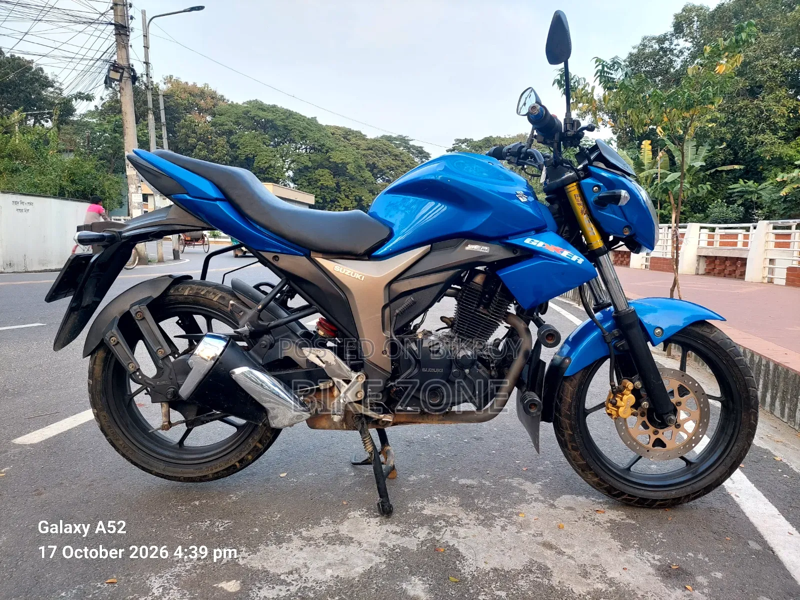 Suzuki Gixxer 2022 Blue
