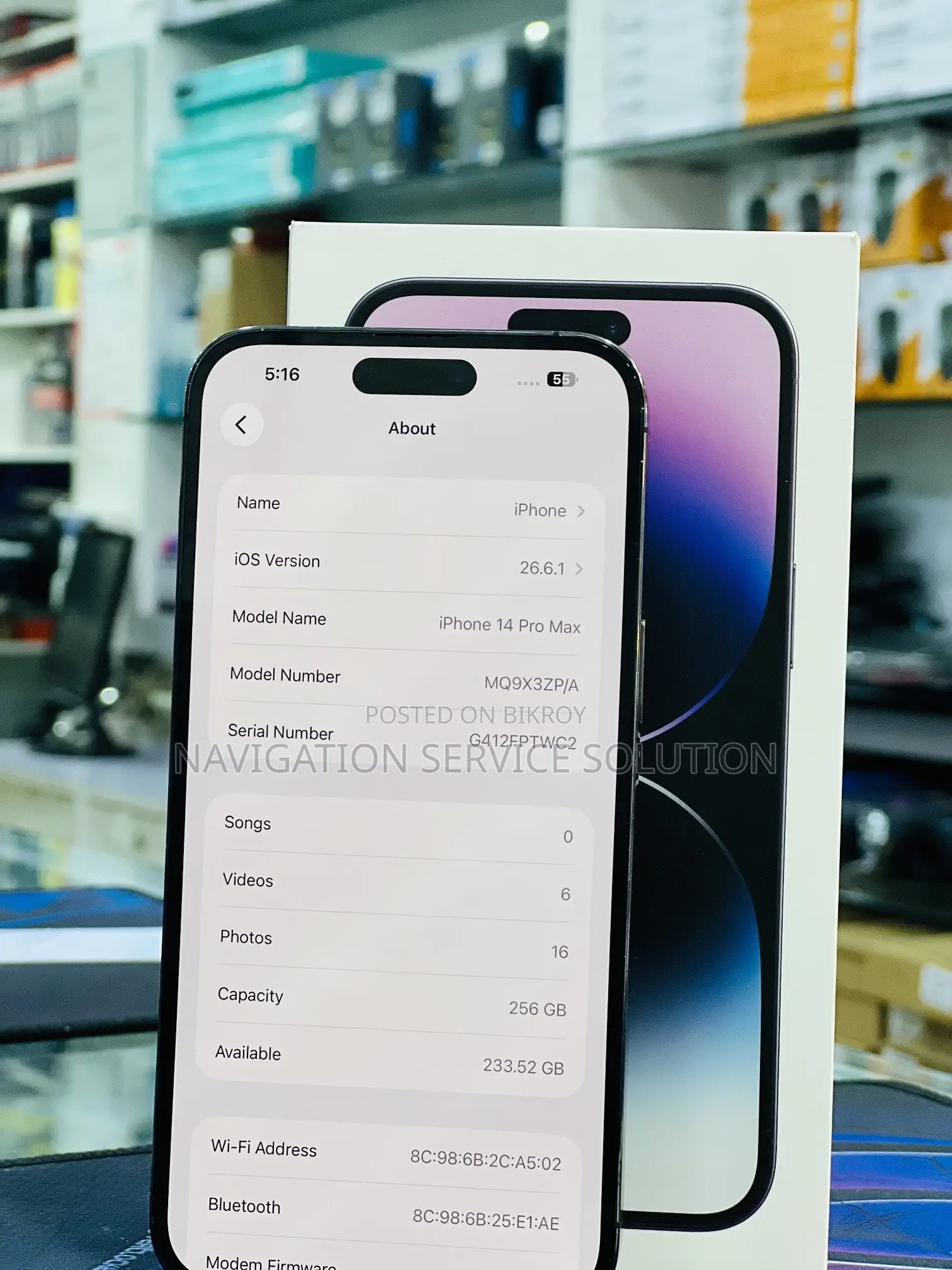 Apple iPhone 14 Pro Max 256 GB Purple