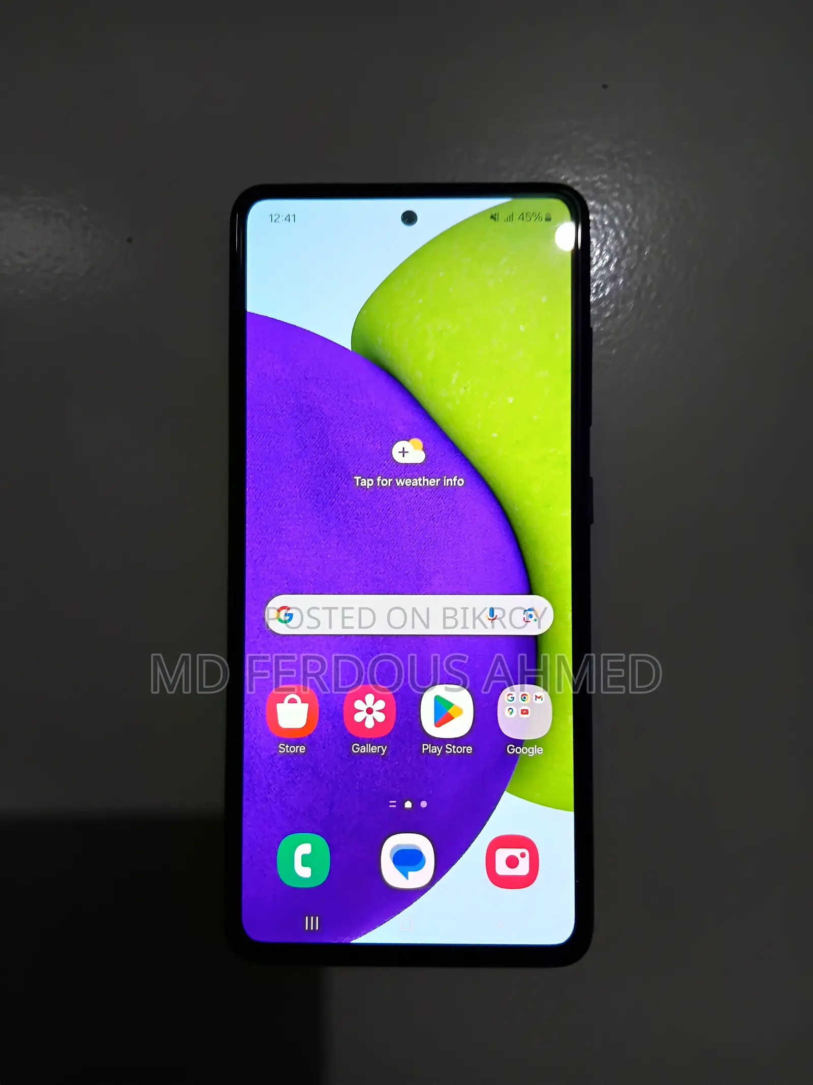 Samsung Galaxy A52 128 GB Blue