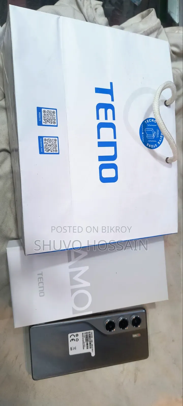 Tecno Camon 40 Pro 4G 256 GB Black