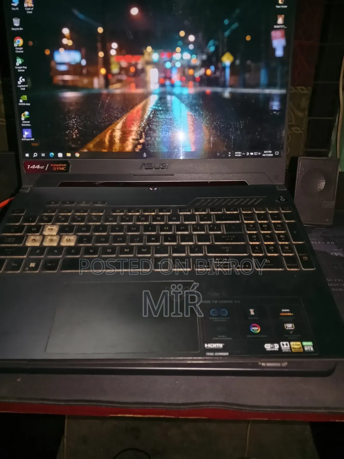 Laptop Asus TUF Gaming A15 16GB AMD Ryzen 7 SSD 512GB