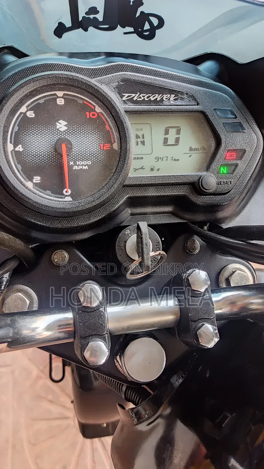 Bajaj Discover 125 2021 Black