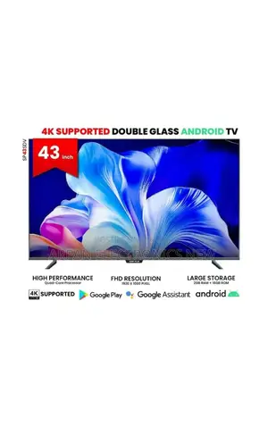 43'' Smart Android LED TV Full HD 4K Supported Television