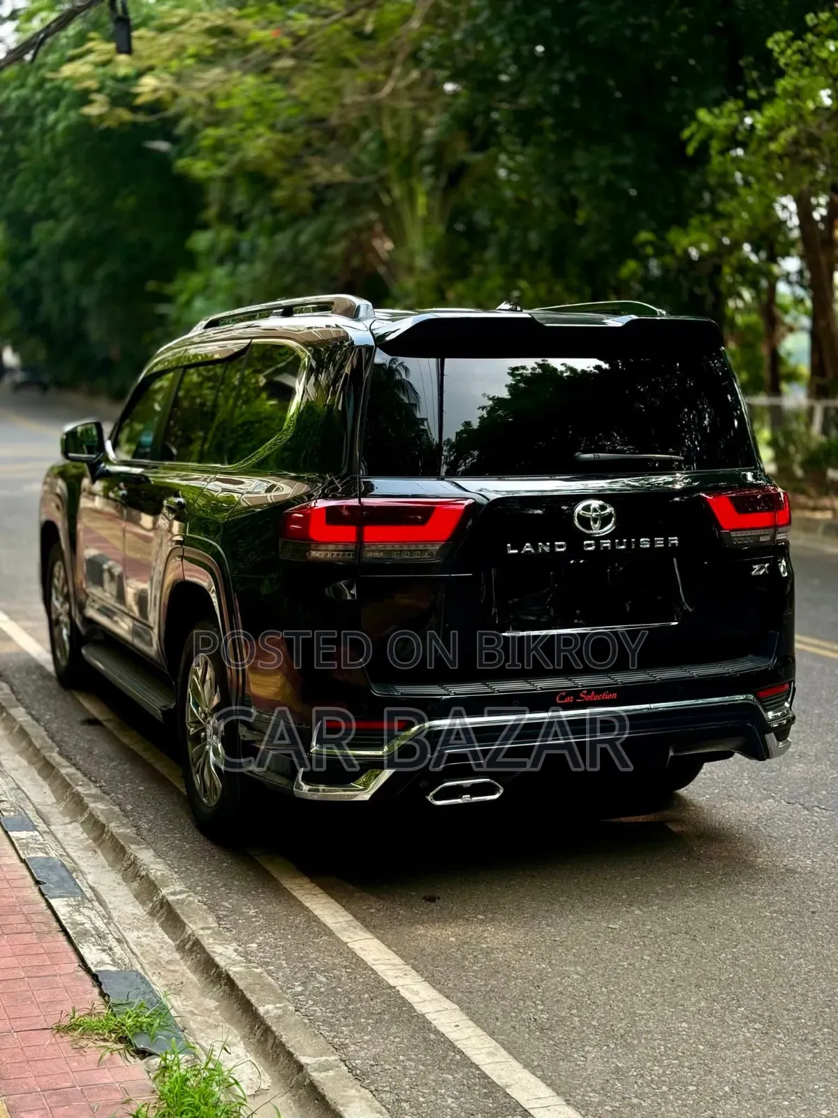 Toyota Land Cruiser LC300 2021 Black