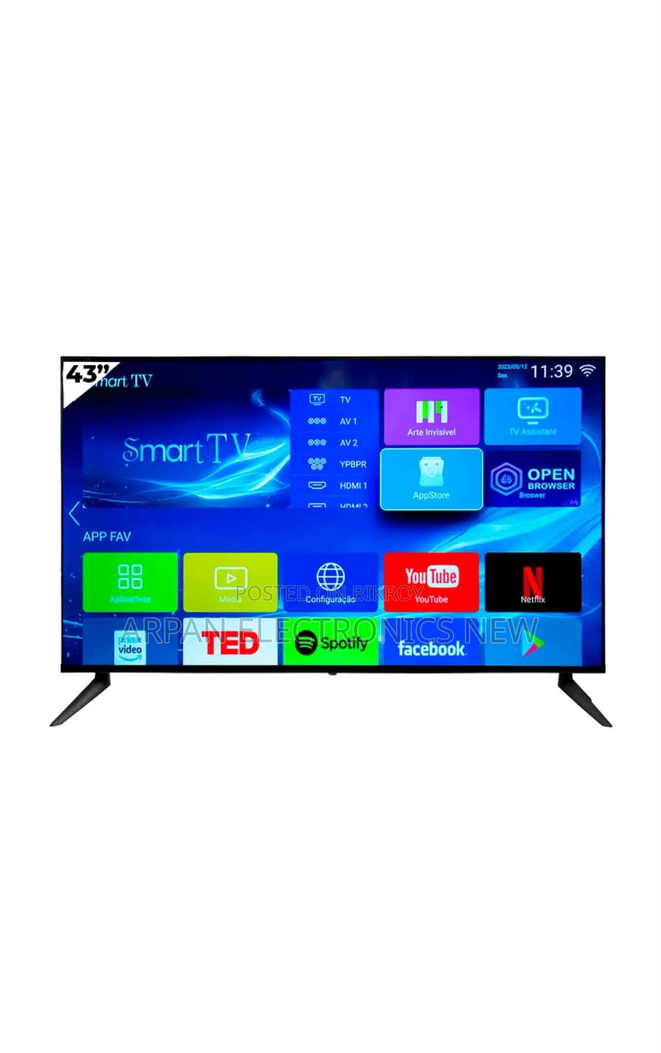 43” Sony Plus Smart LED TV (4K Supported)