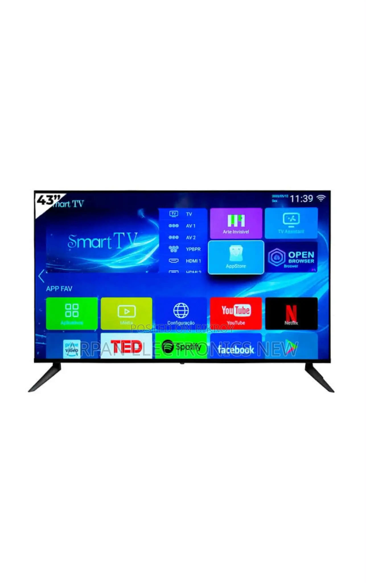 43” Sony Plus Smart LED TV (4K Supported)