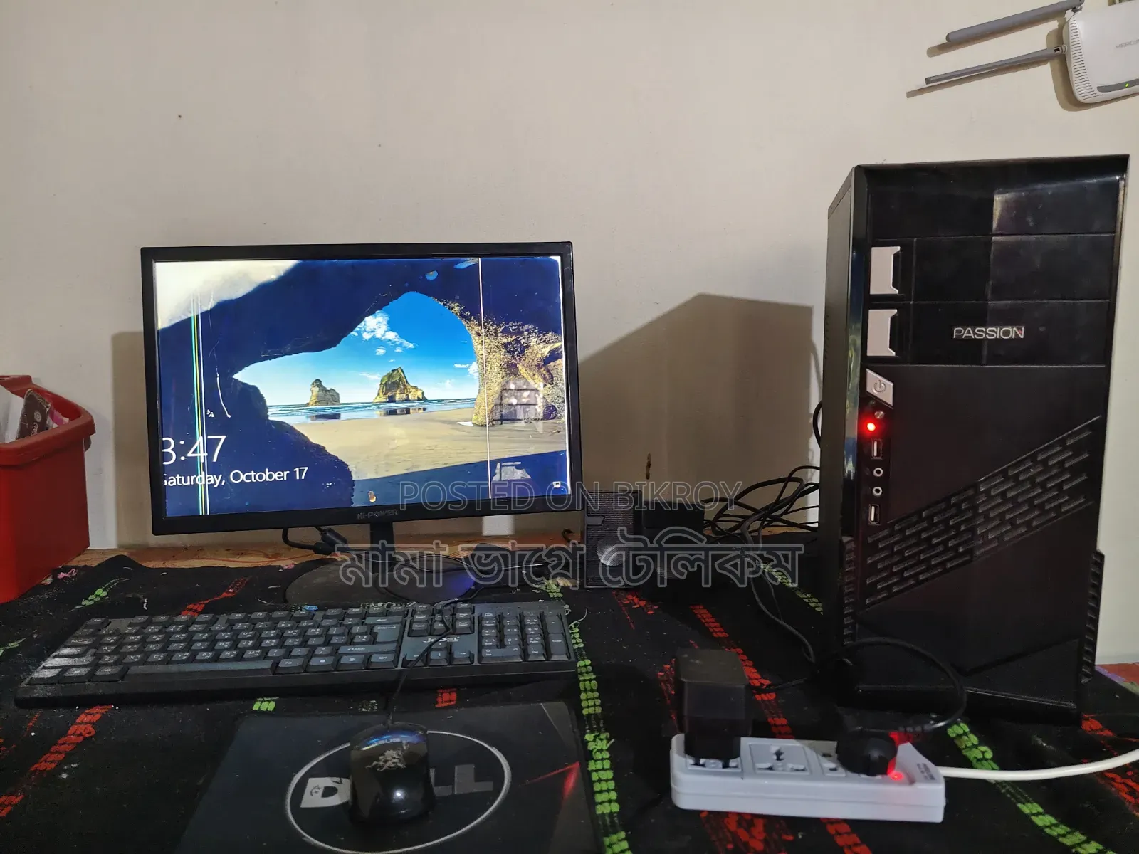 New Desktop Computer 4GB RAM Intel Core i3 Processor 500GB SSD