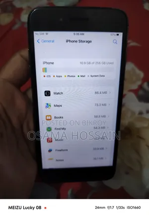 অ্যাপল আইফোন ৮ প্লাস ২৫৬ জিবি ব্ল্যাক