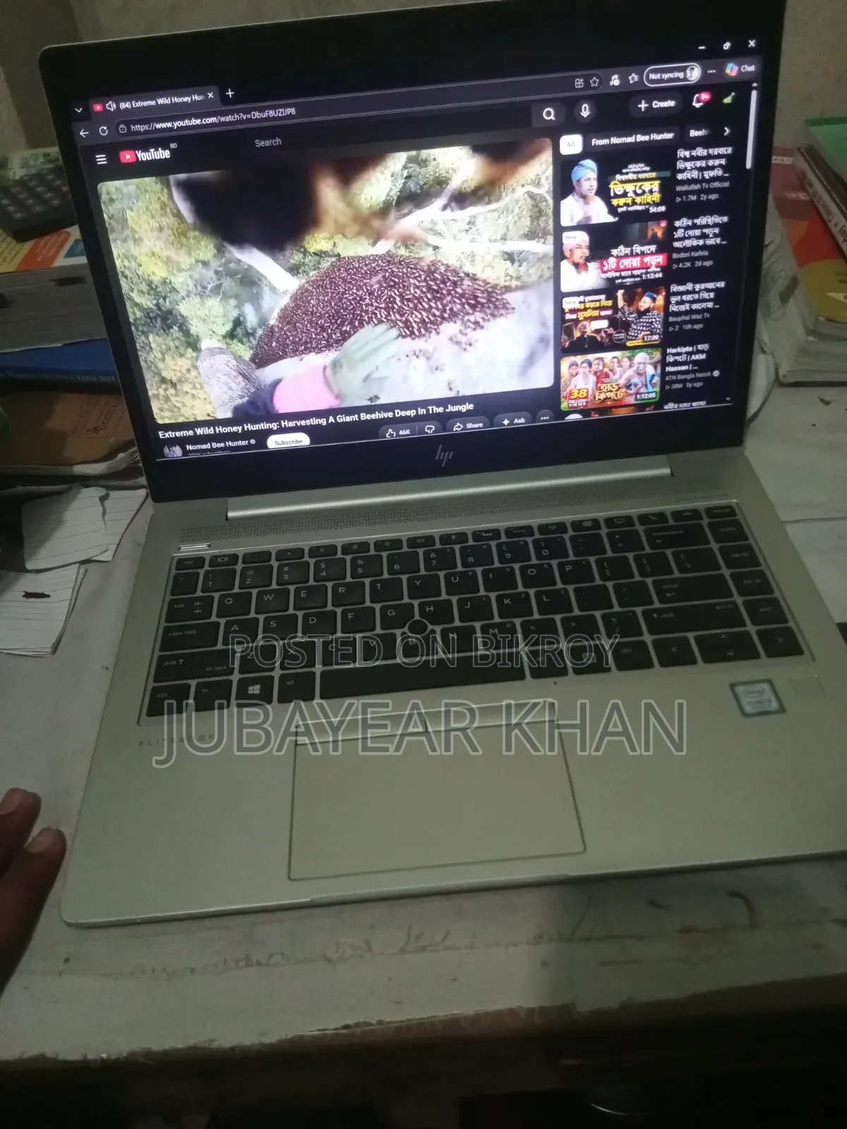 Laptop HP EliteBook x360 1040 G5 8GB Intel Core i5 SSD 256GB