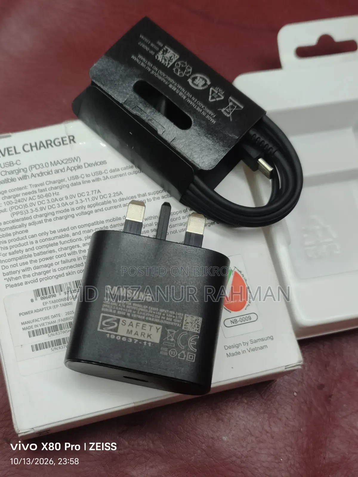 Samsung 25w Super Fast Charger