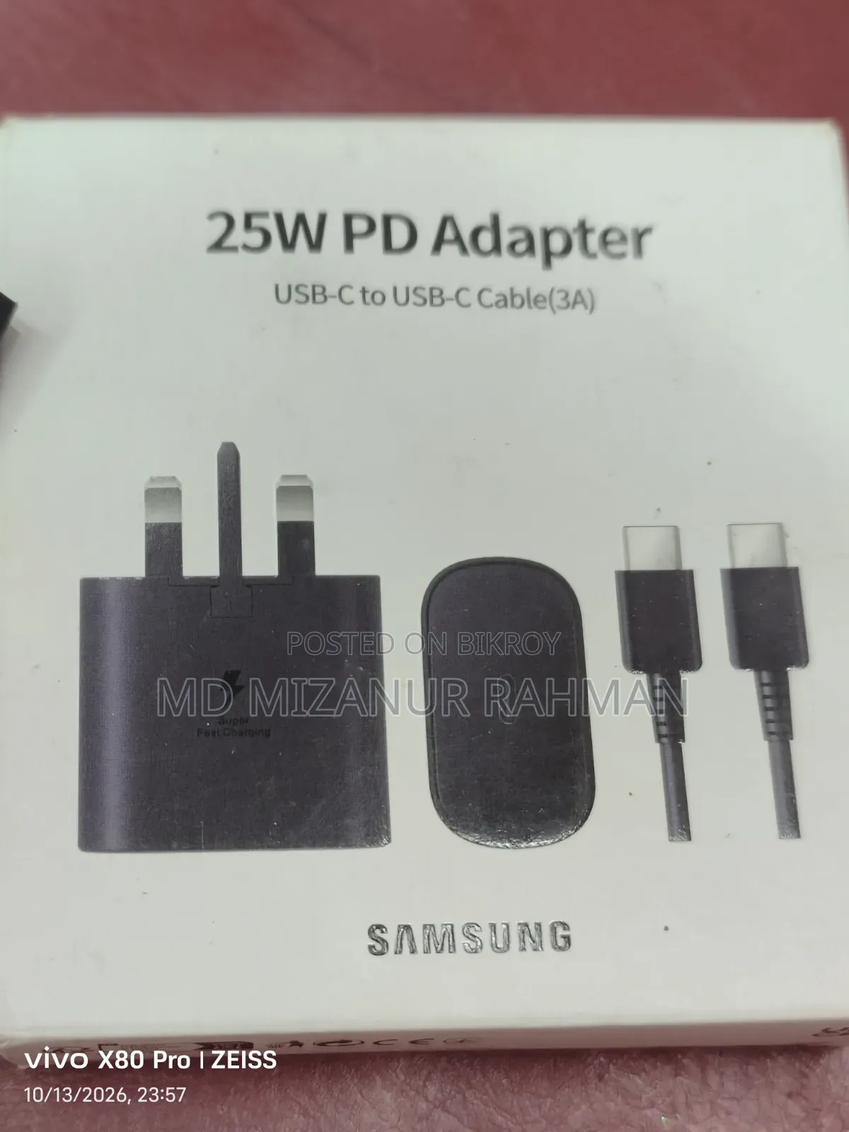 Samsung 25w Super Fast Charger