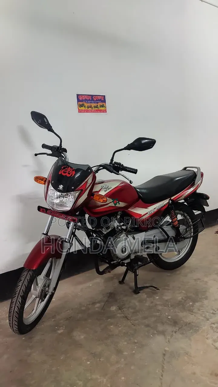 Bajaj CT 100 2019 Red