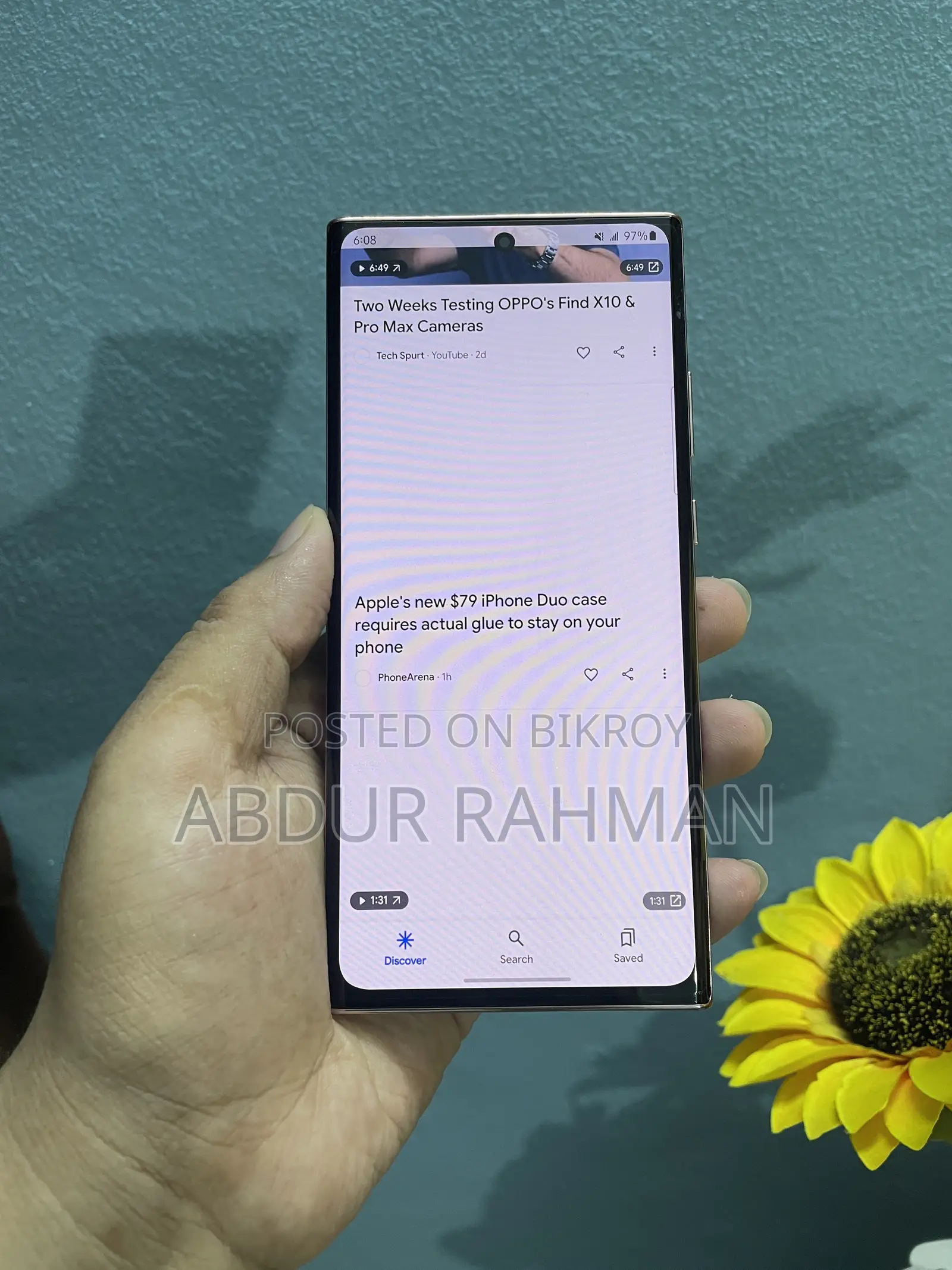 Samsung Galaxy Note 20 Ultra 5G 128 GB Rose Gold
