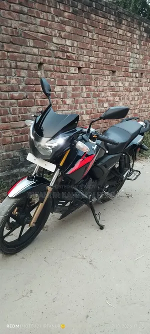 TVS Apache RTR 160 2V 2022 Black