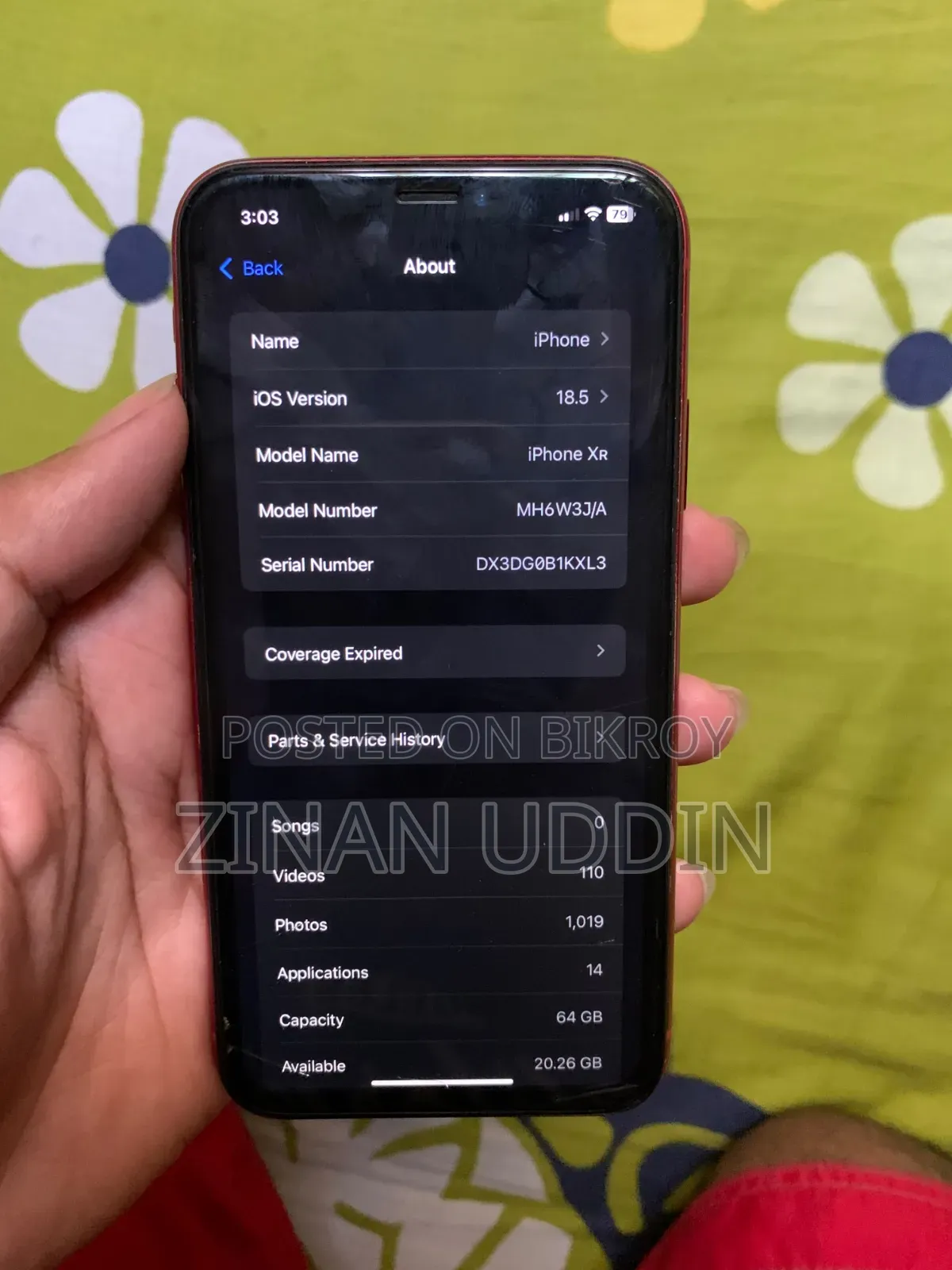 Apple iPhone XR 64 GB Red