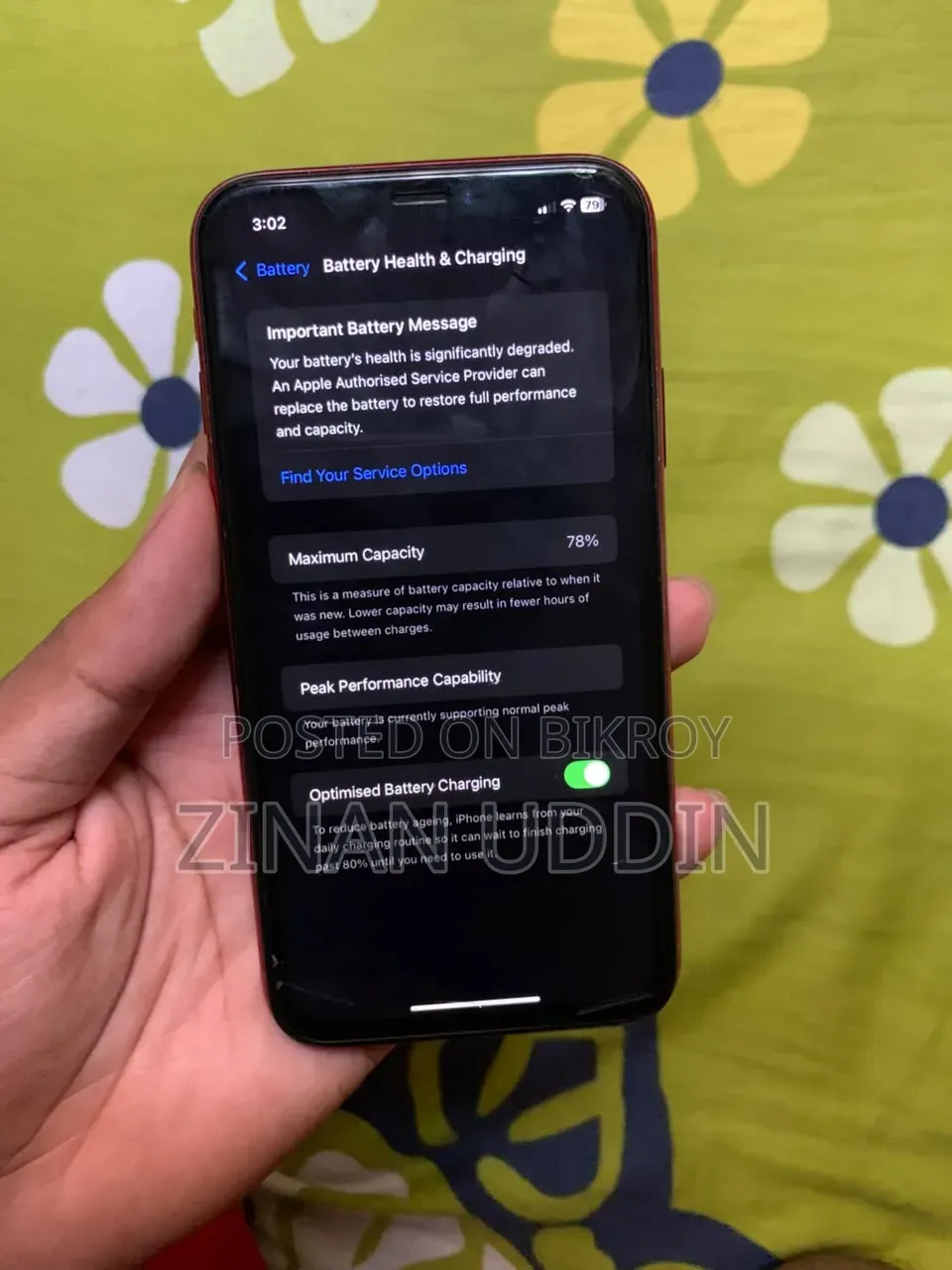 Apple iPhone XR 64 GB Red