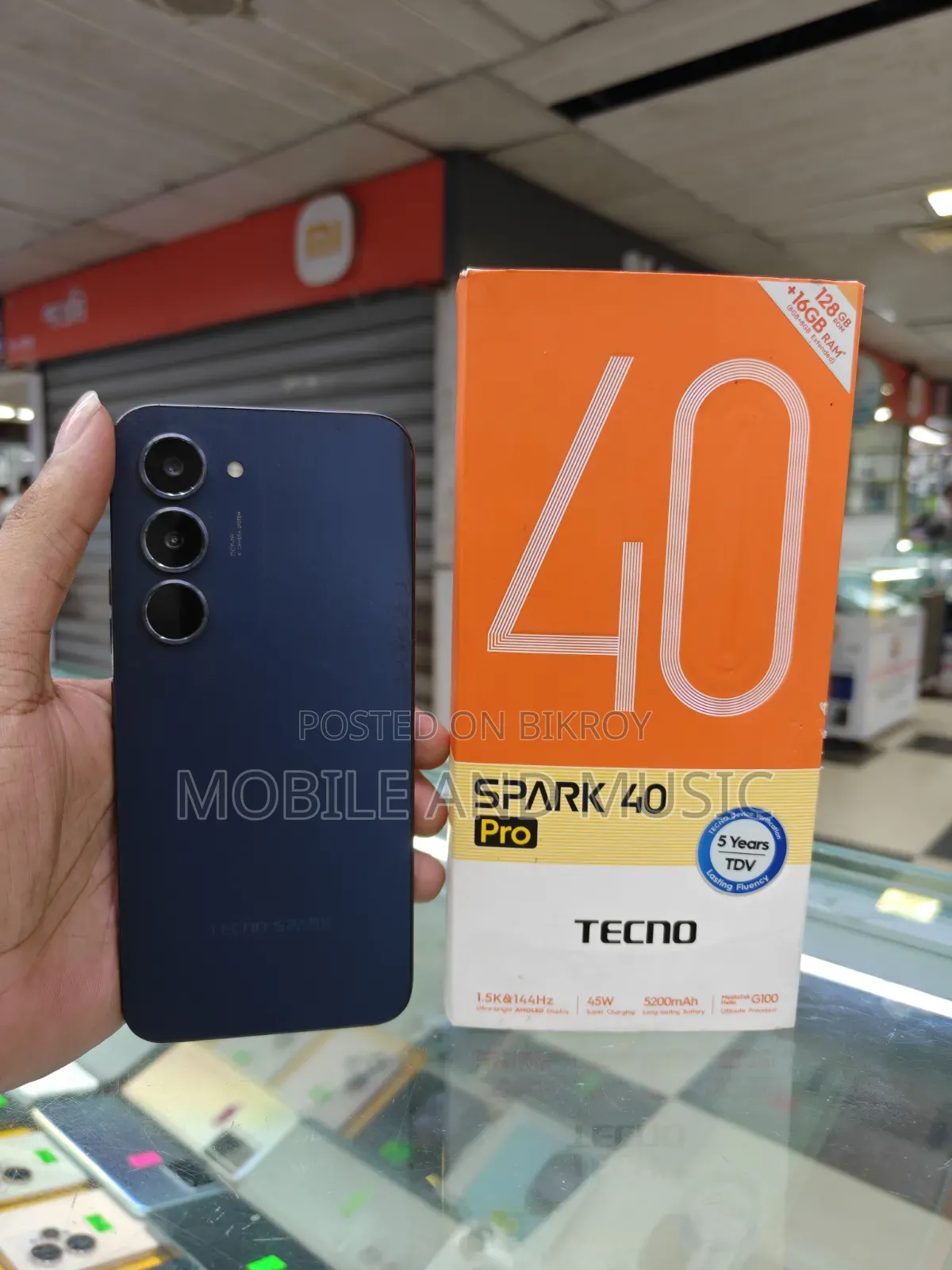 Tecno Spark 40 Pro 128 GB Gray