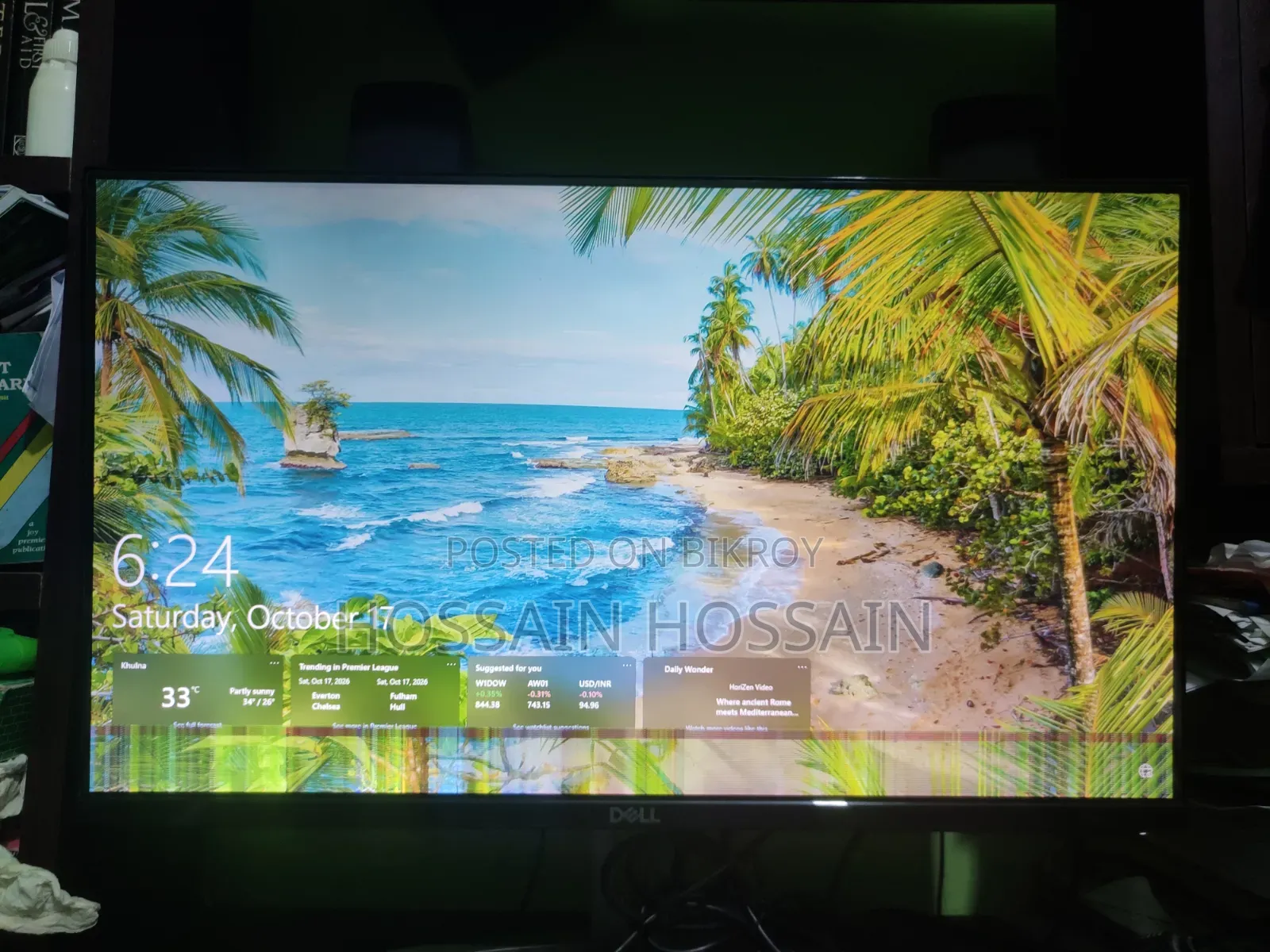 Original Dell 22 Inch Monitor IPS Display (1 Mark)