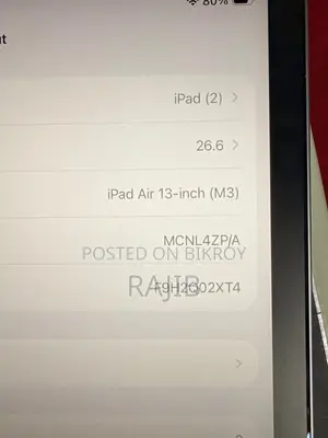 Apple iPad Air 13 (2026) 128 GB Silver