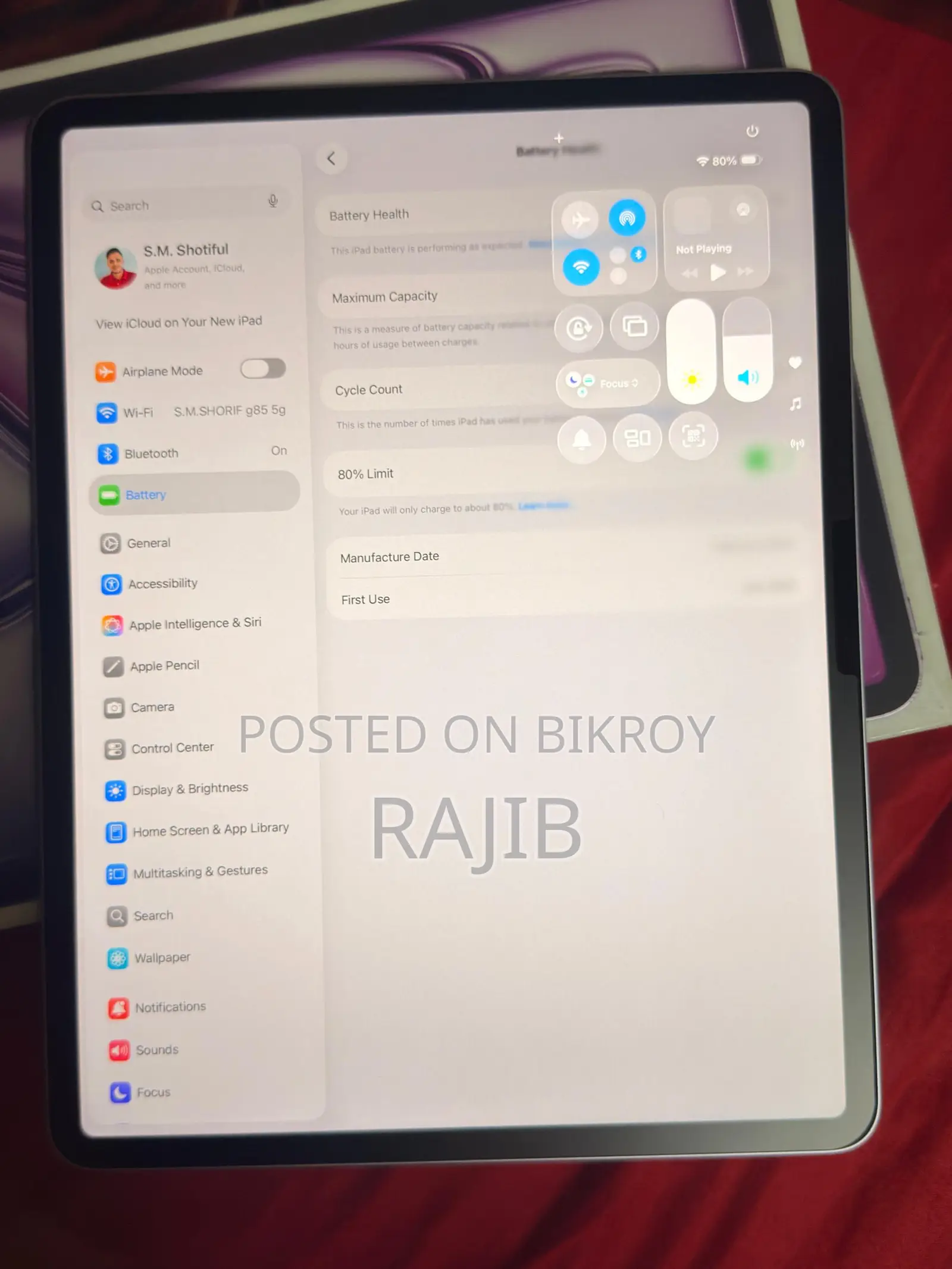 Apple iPad Air 13 (2026) 128 GB Silver