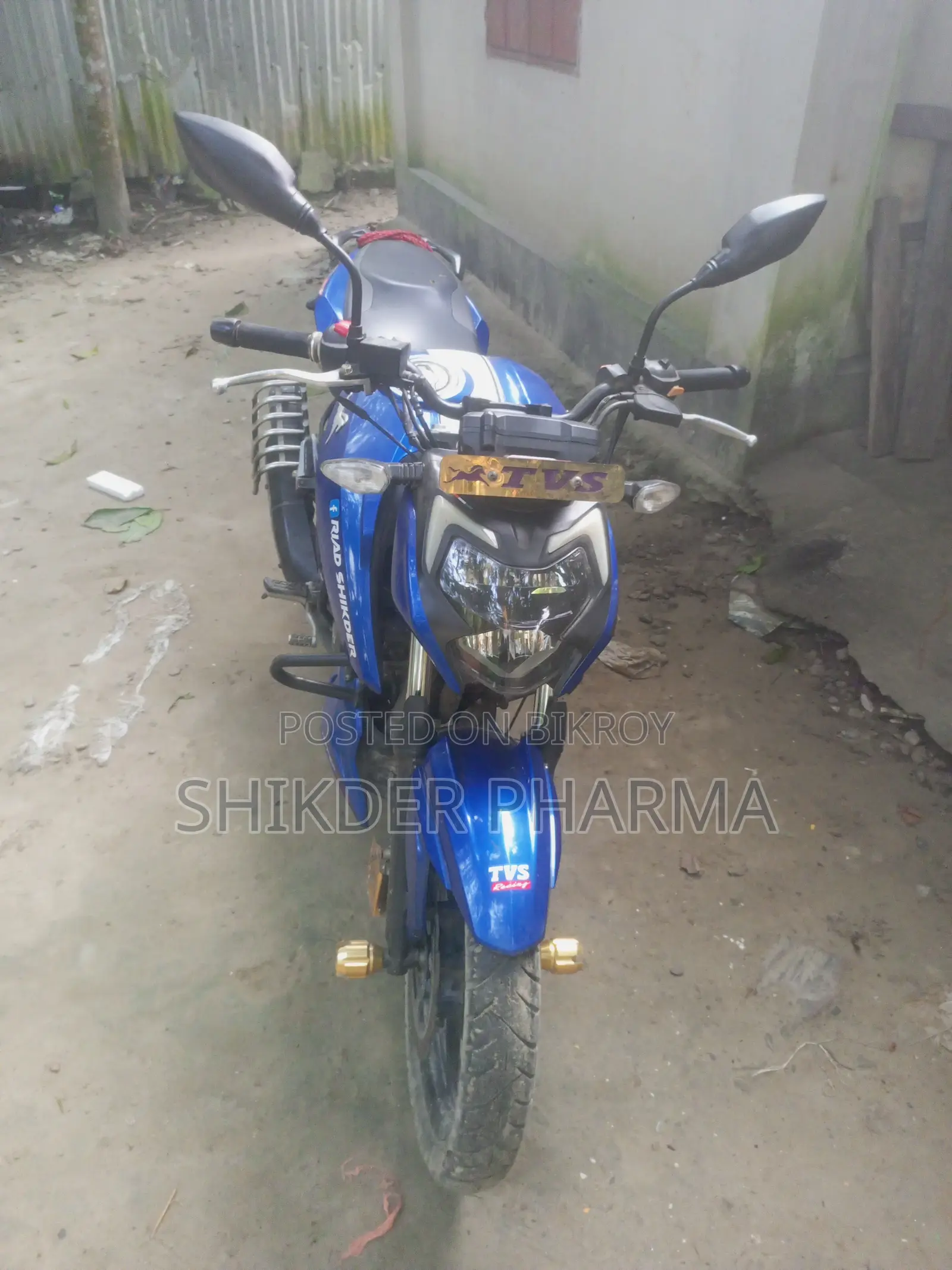 TVS Apache RTR 160 4V 2022 Blue