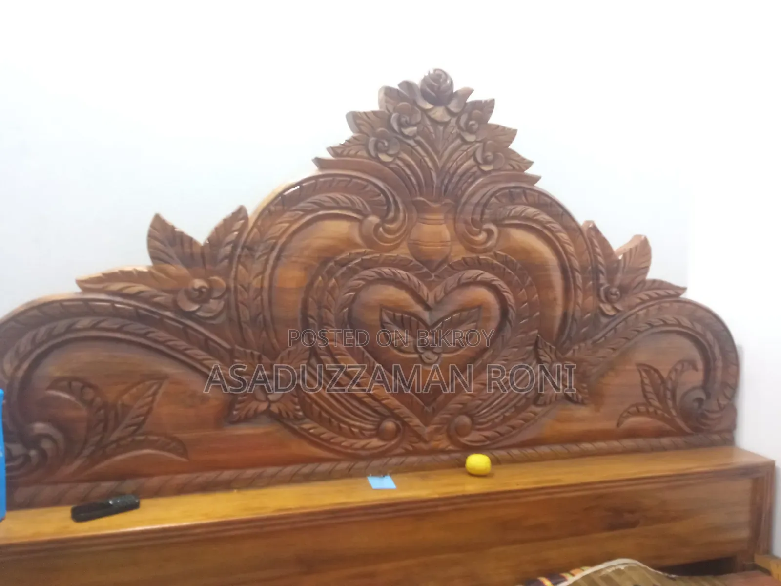 Teak Wood Bed - Only 1 month used