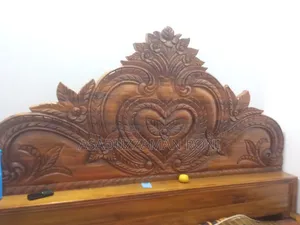 Teak Wood Bed - Only 1 month used
