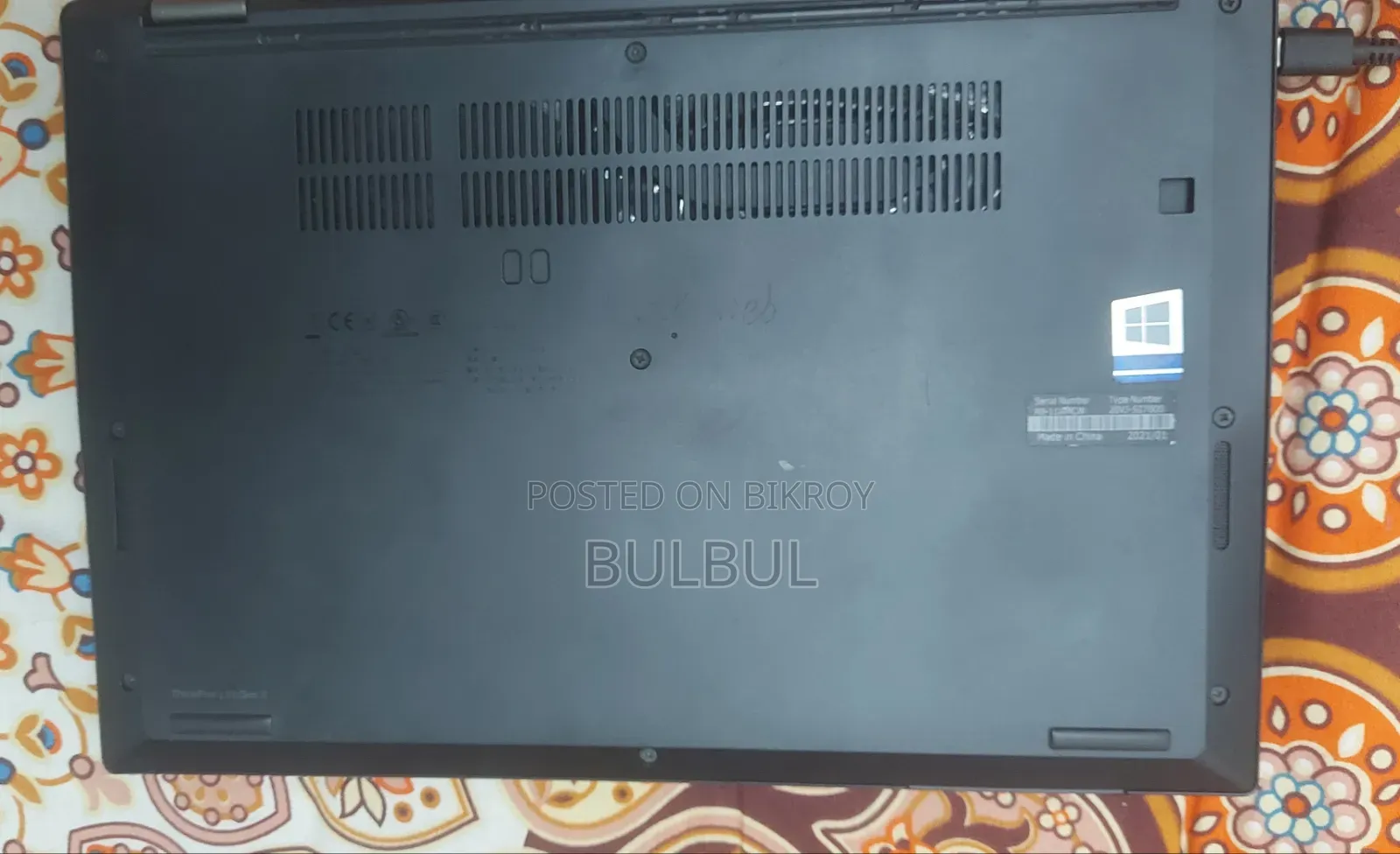 ল্যাপটপ লেনোভো থিংকপ্যাড এল১৩ ইয়োগা ৮জিবি ইন্টেল কোর আই৫ এসএসডি ২৫৬জিবি