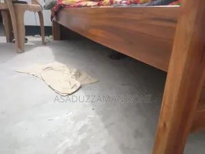 Teak Wood Bed - Only 1 month used