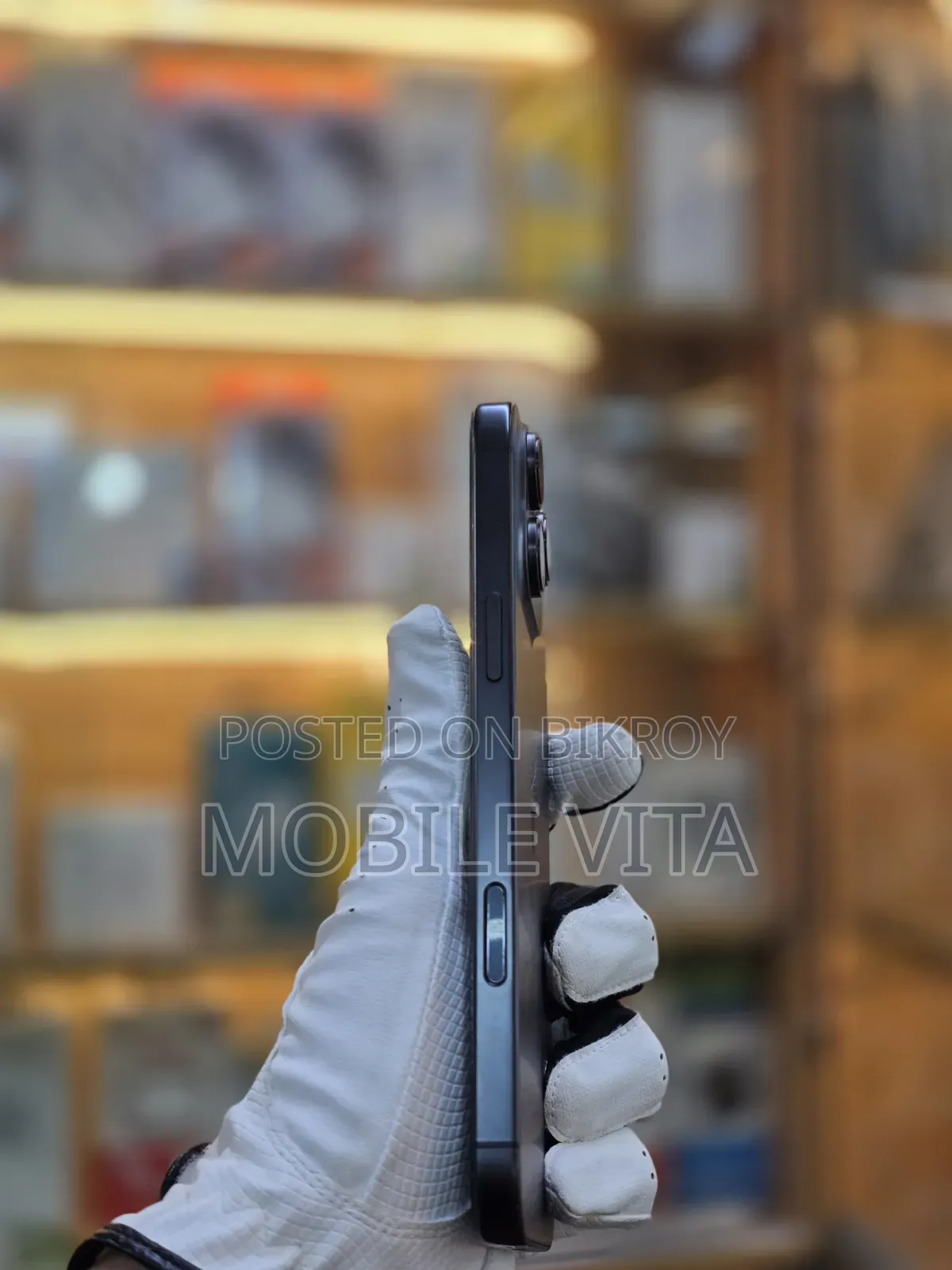 অ্যাপল আইফোন ১৬ প্রো ম্যাক্স ২৫৬ জিবি ব্ল্যাক
