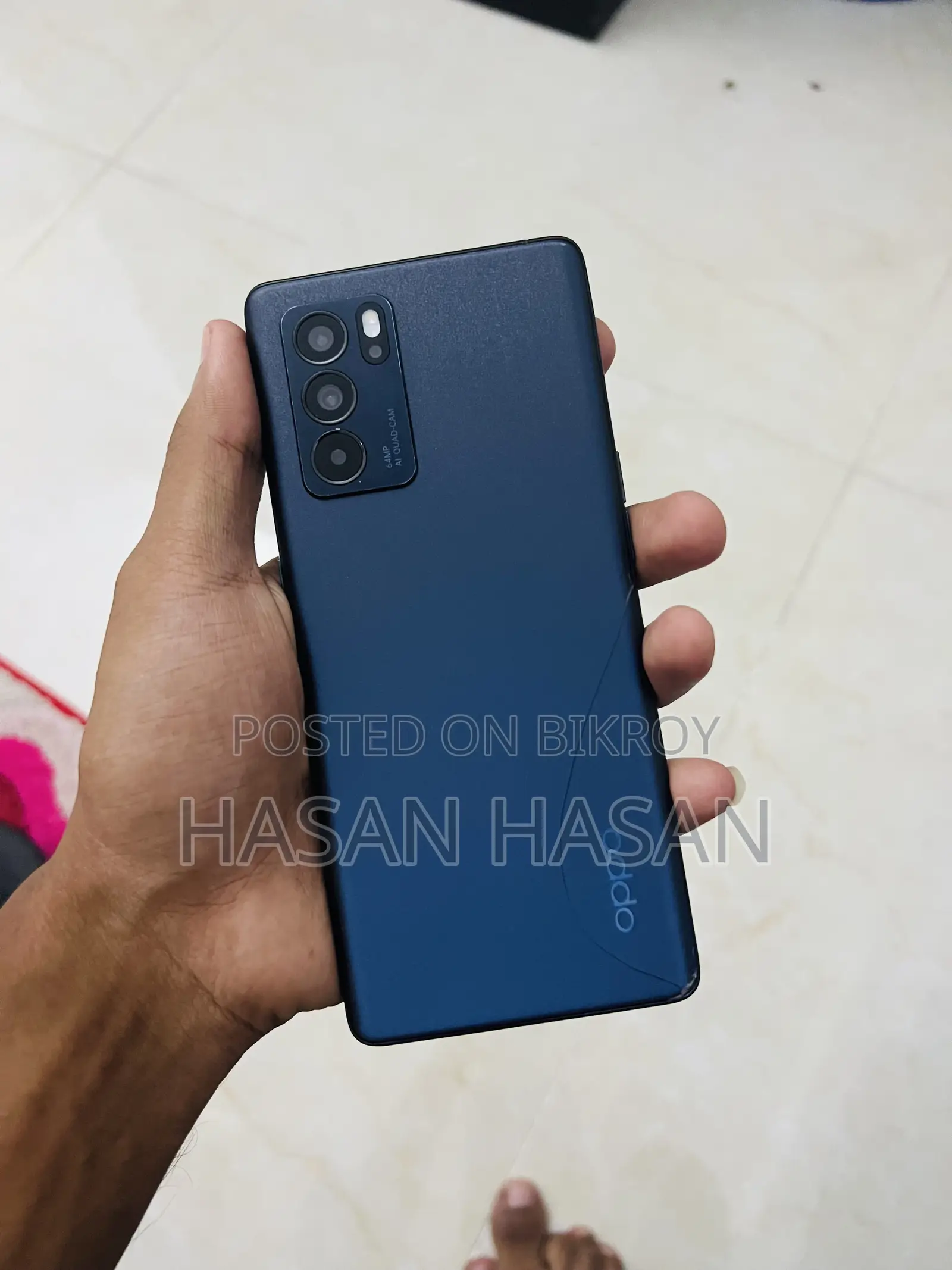 অপো রেনো৬ প্রো ৫জি ১২৮ জিবি ব্ল্যাক
