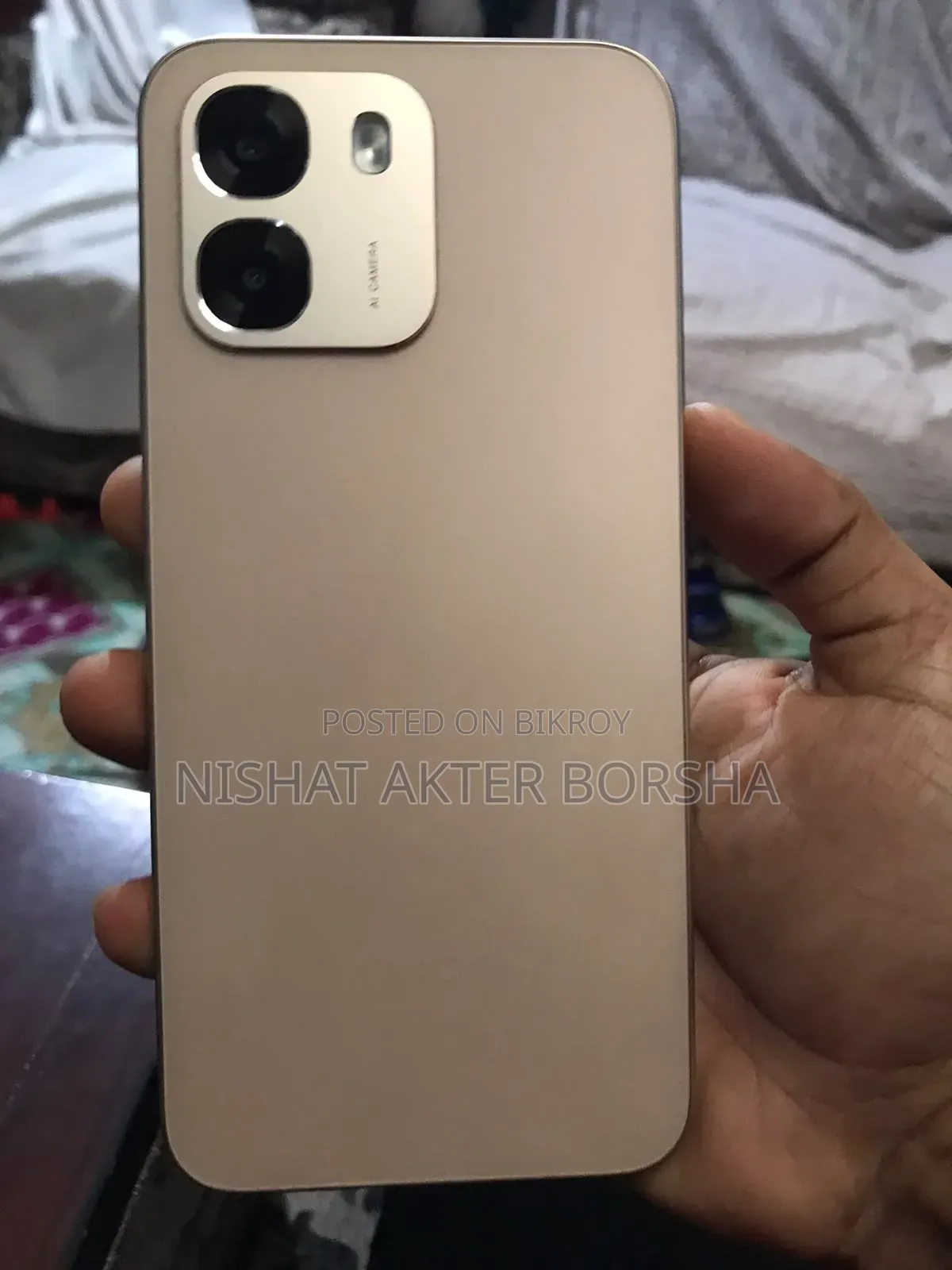 New Oppo A6 128 GB Rose Gold
