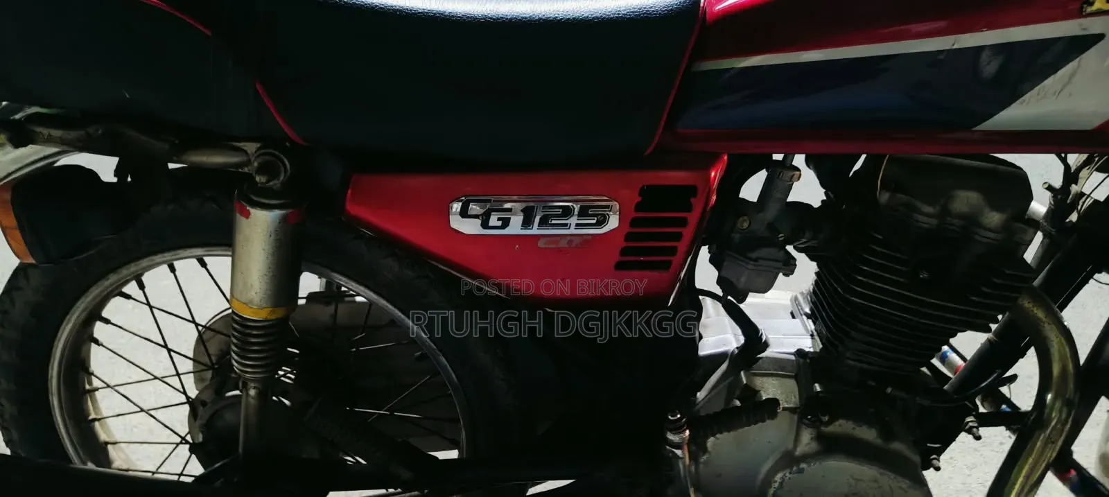 Honda CG110 1998 Red