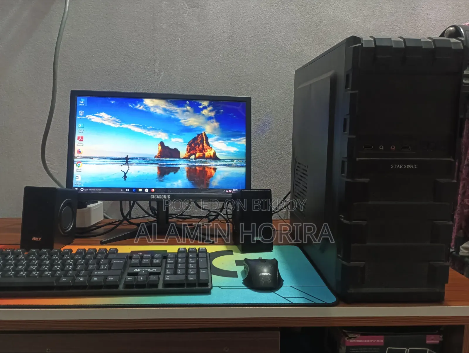 Desktop Computer 4GB Intel Core i3 SSD 128GB