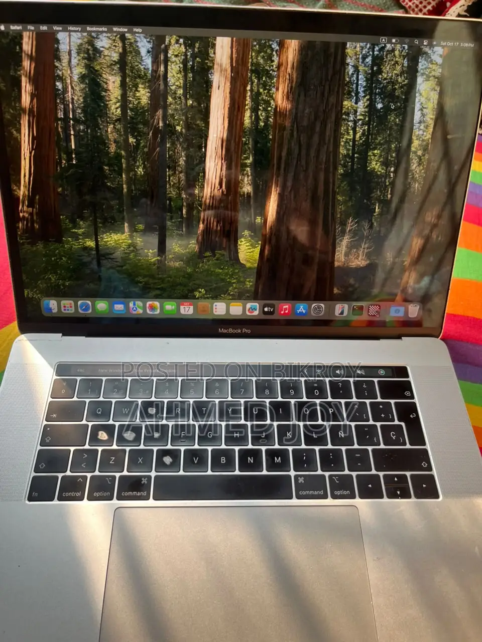 Laptop Apple MacBook Pro 2018 16GB Intel Core i7 HDD+SSD 500GB