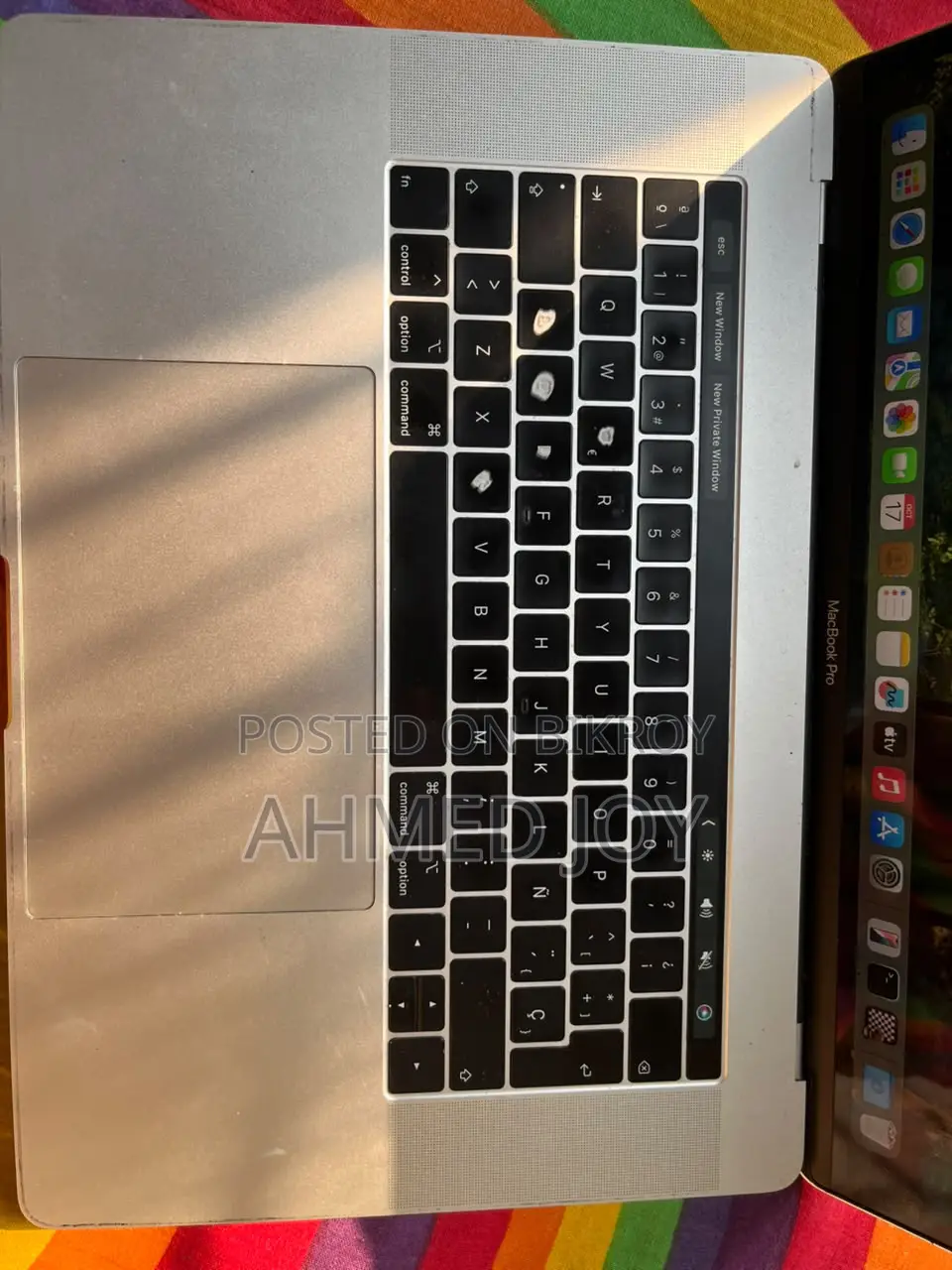 Laptop Apple MacBook Pro 2018 16GB Intel Core i7 HDD+SSD 500GB