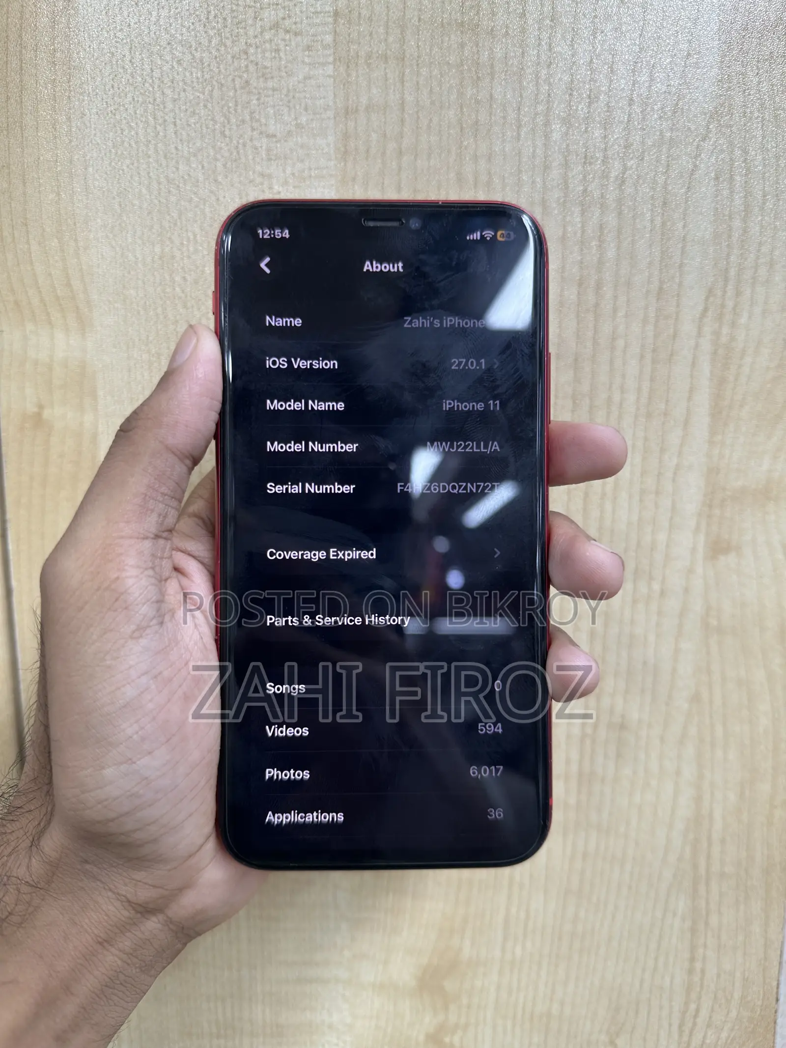 Apple iPhone 11 128 GB Red