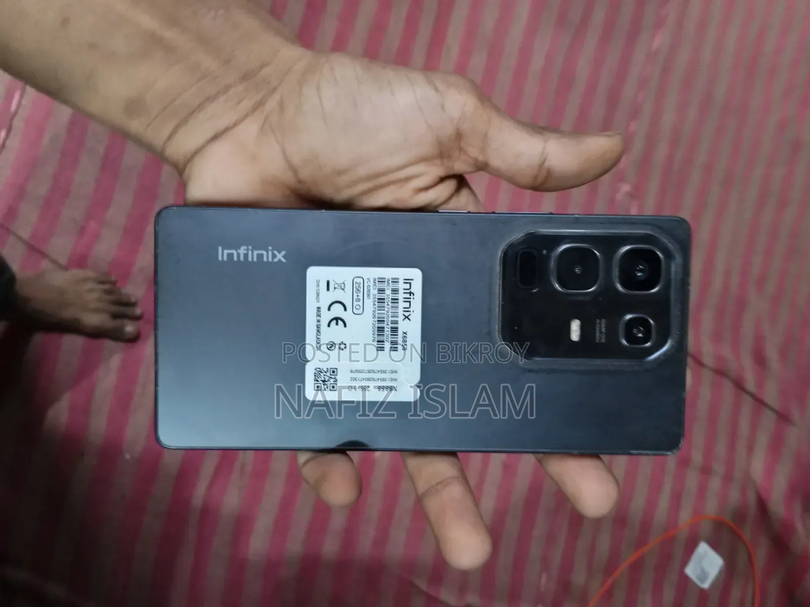 Infinix Note 50 4G 256 GB Black
