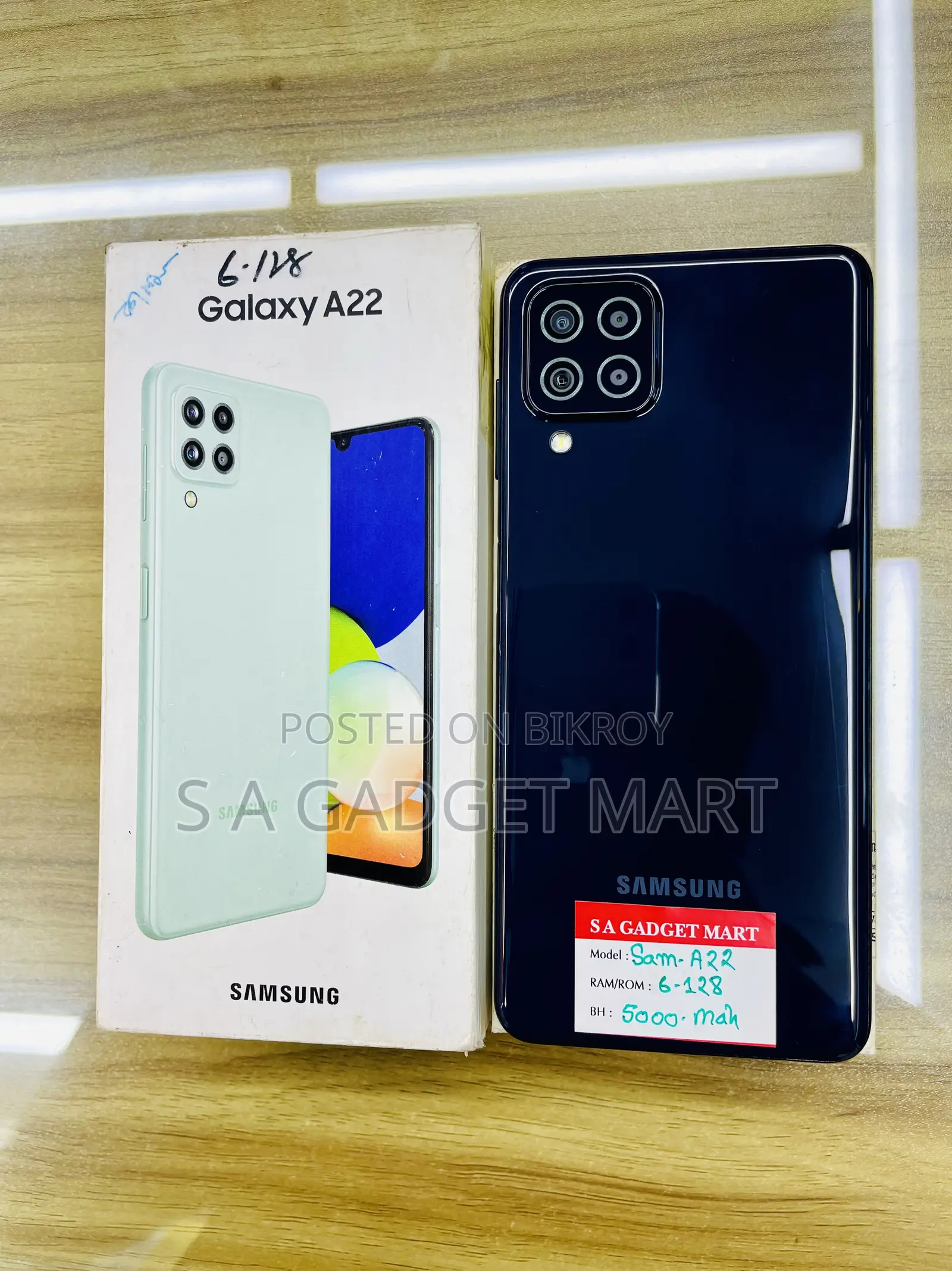 Samsung Galaxy A22 128 GB Black
