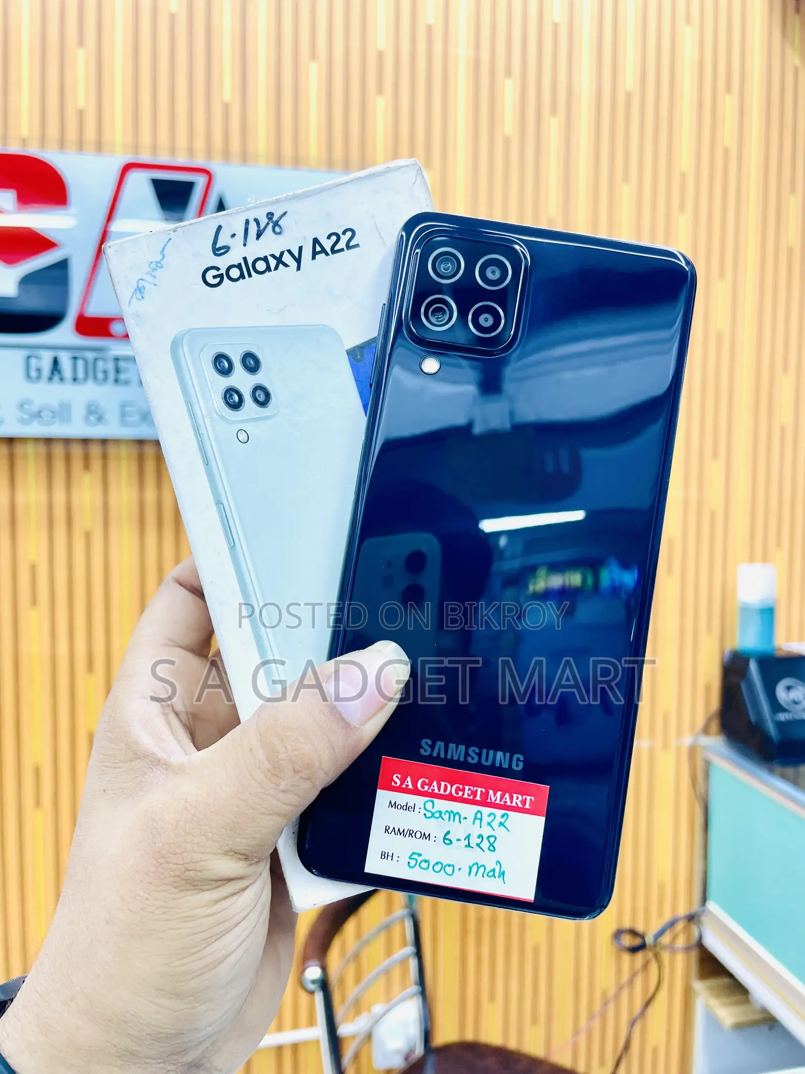 Samsung Galaxy A22 128 GB Black