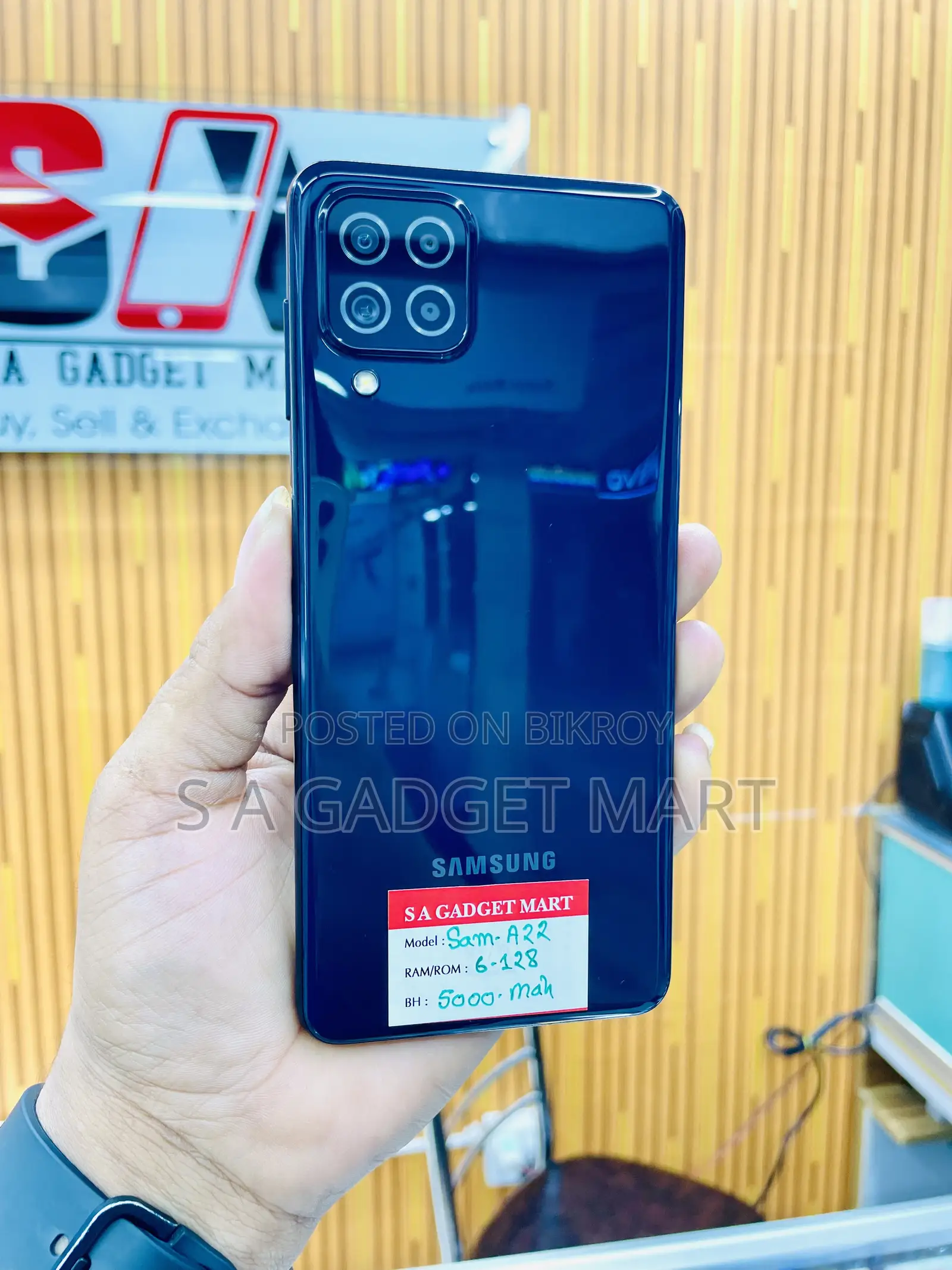 Samsung Galaxy A22 128 GB Black
