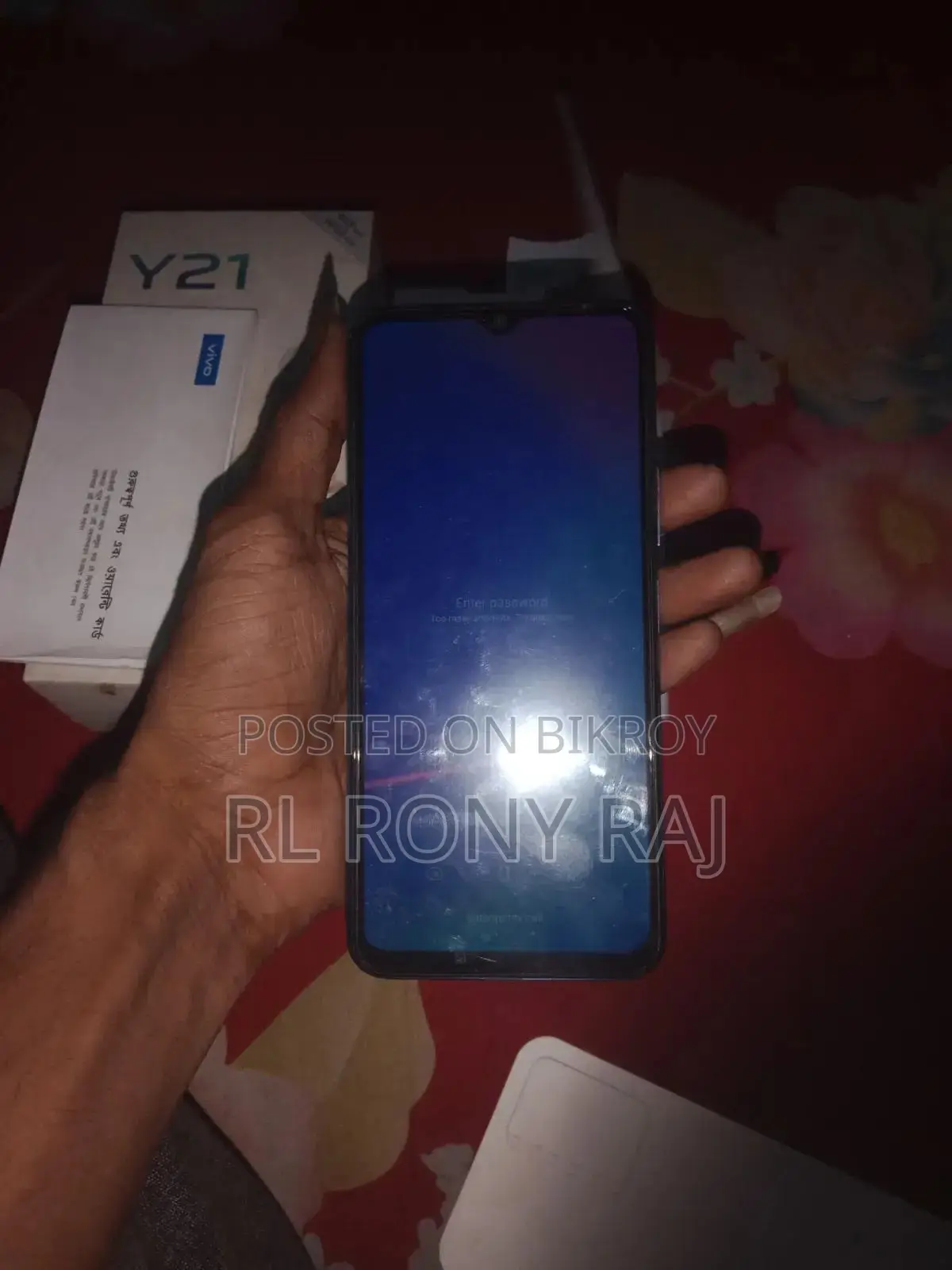 Vivo Y21 64 GB Blue